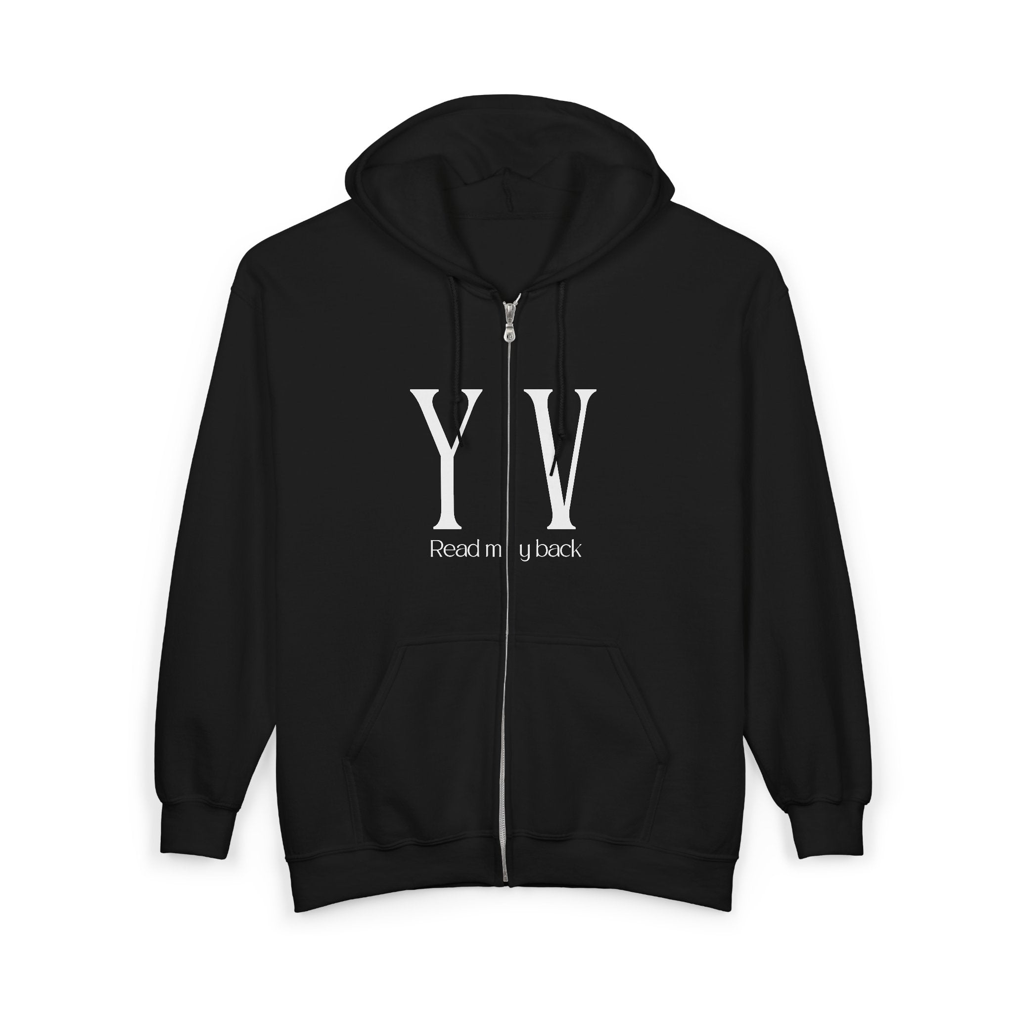 Unisex Heavy Blend™ Full Zip Hooded Sweatshirt -“When one door of happiness closes, another opens; but often we look so long at the closed door that we do not see the one which has been opened for us...