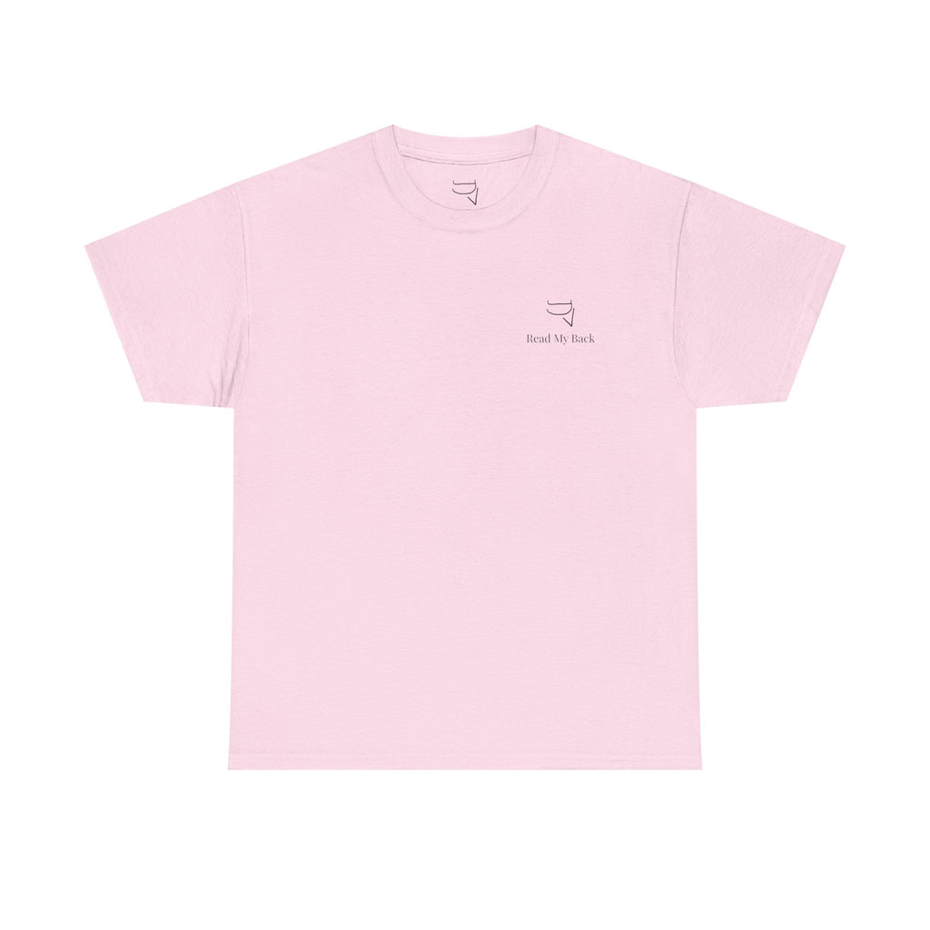 Unisex Heavy Cotton Tee — “A man is but the product of his thoughts. What he thinks, he becomes.”