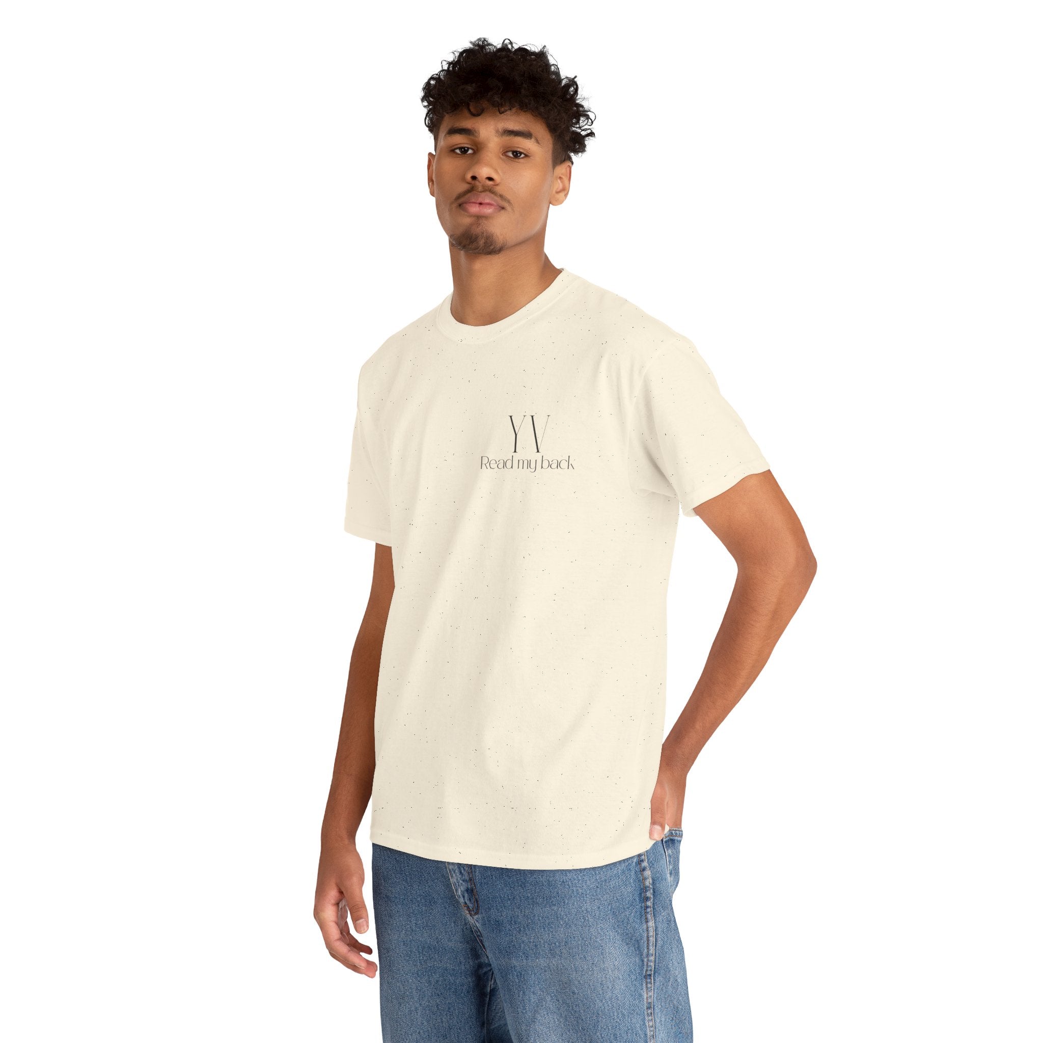 Unisex Heavy Cotton Tee — "To be yourself in a world that is constantly trying to make you something else is the greatest accomplishment.”