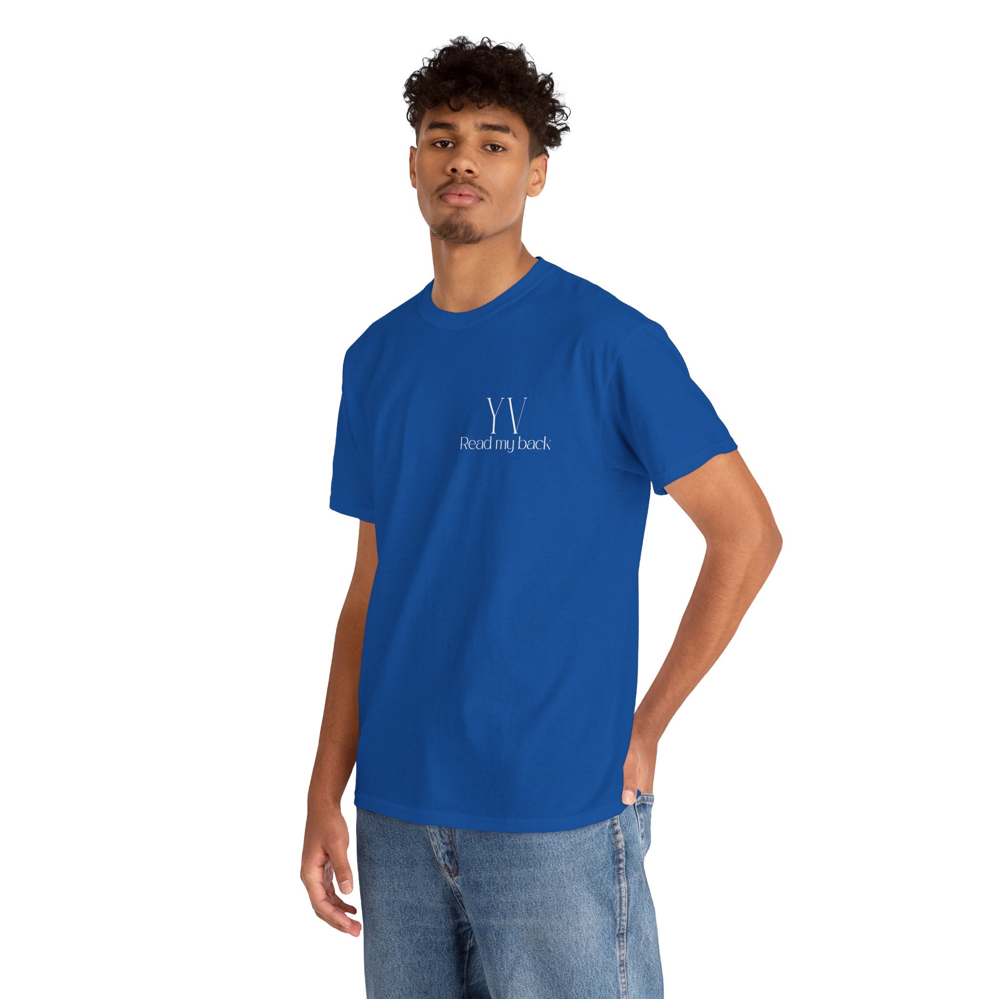 Unisex Heavy Cotton Tee — "To be yourself in a world that is constantly trying to make you something else is the greatest accomplishment.”