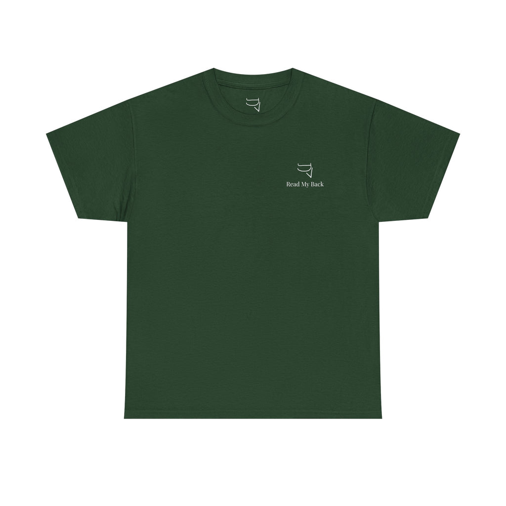 Unisex Heavy Cotton Tee — “A man is but the product of his thoughts. What he thinks, he becomes.”