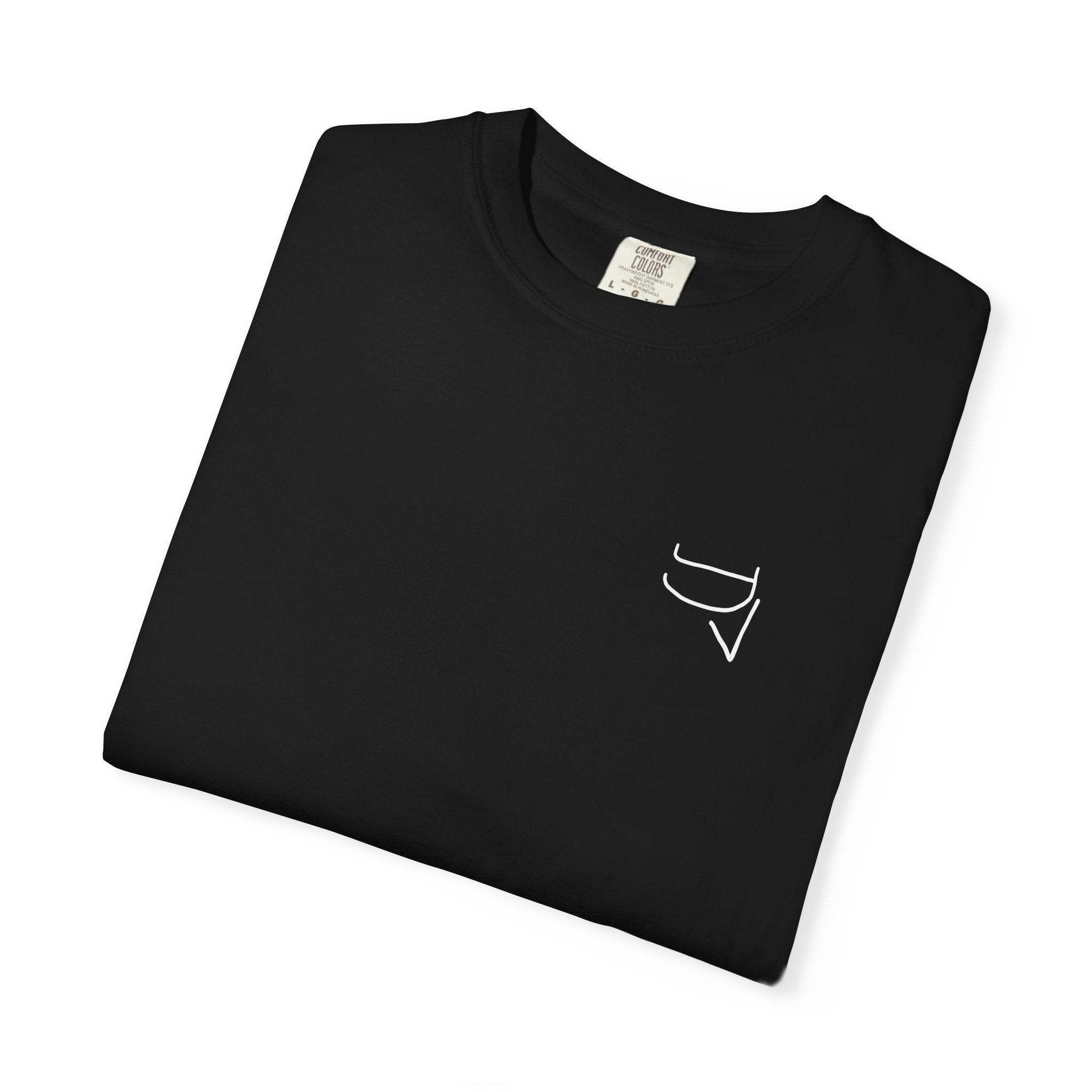 Unisex Heavy Cotton Tee — "The happiness of your life depends upon the quality of your thoughts."