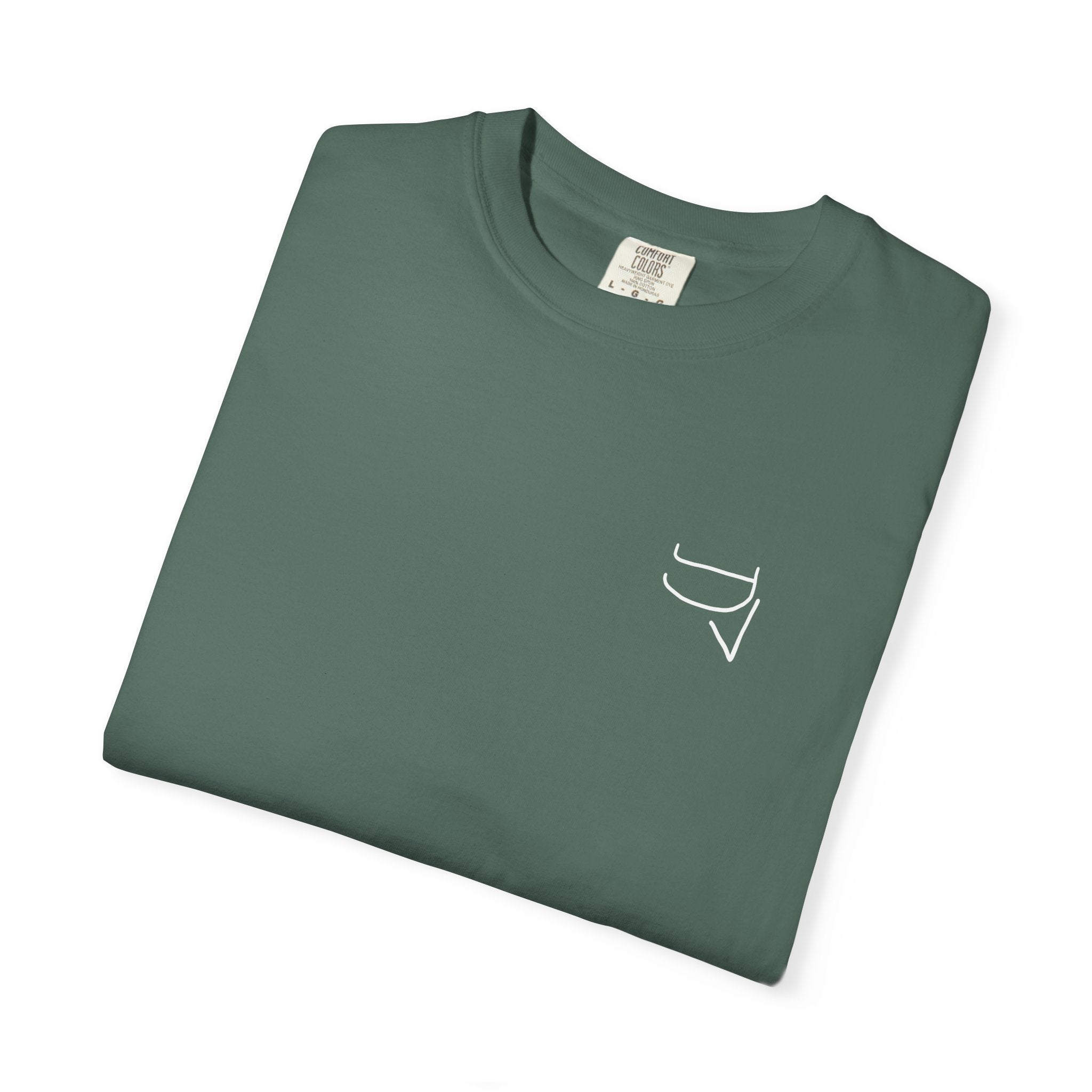 Unisex Heavy Cotton Tee — "The happiness of your life depends upon the quality of your thoughts."