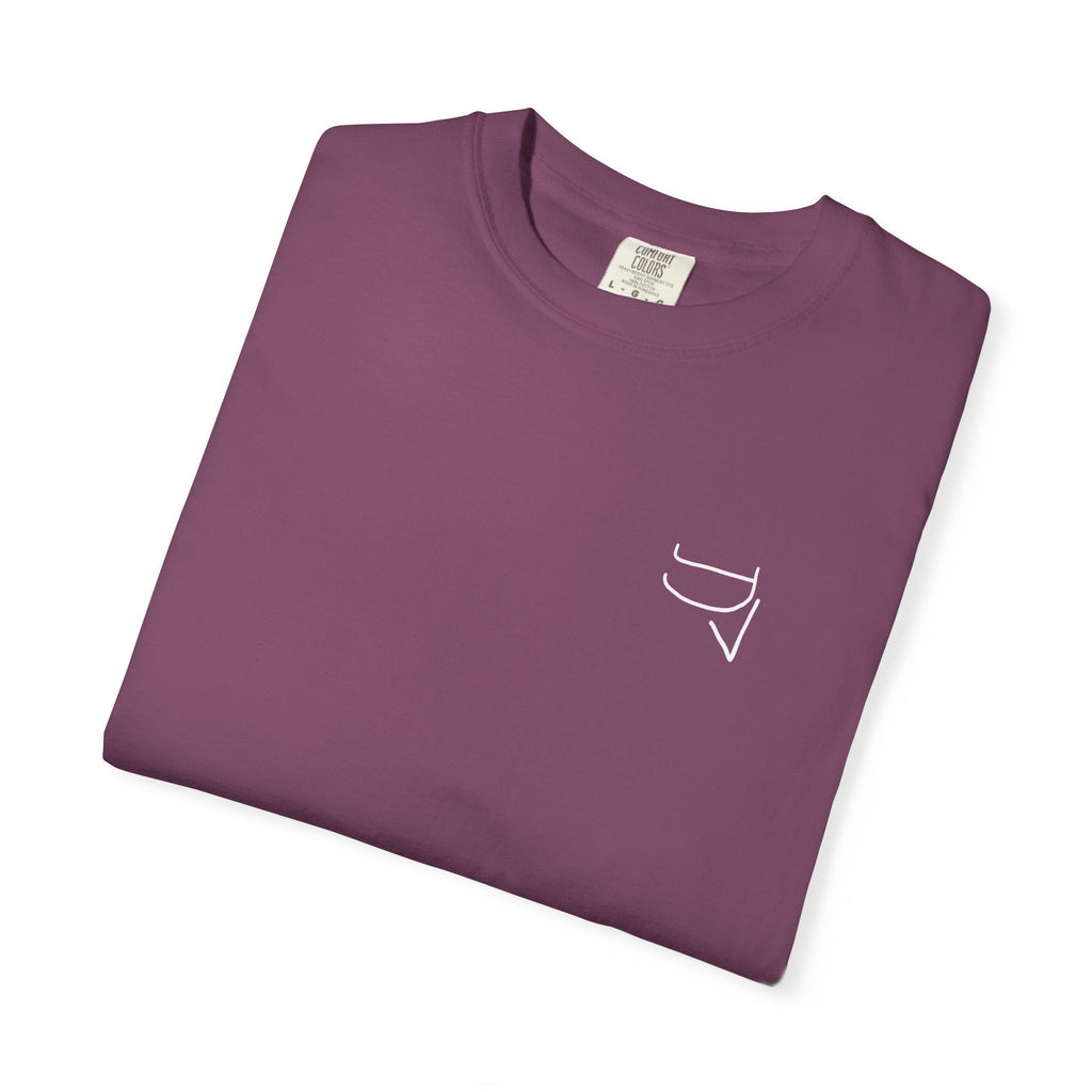 Unisex Heavy Cotton Tee — "The happiness of your life depends upon the quality of your thoughts."