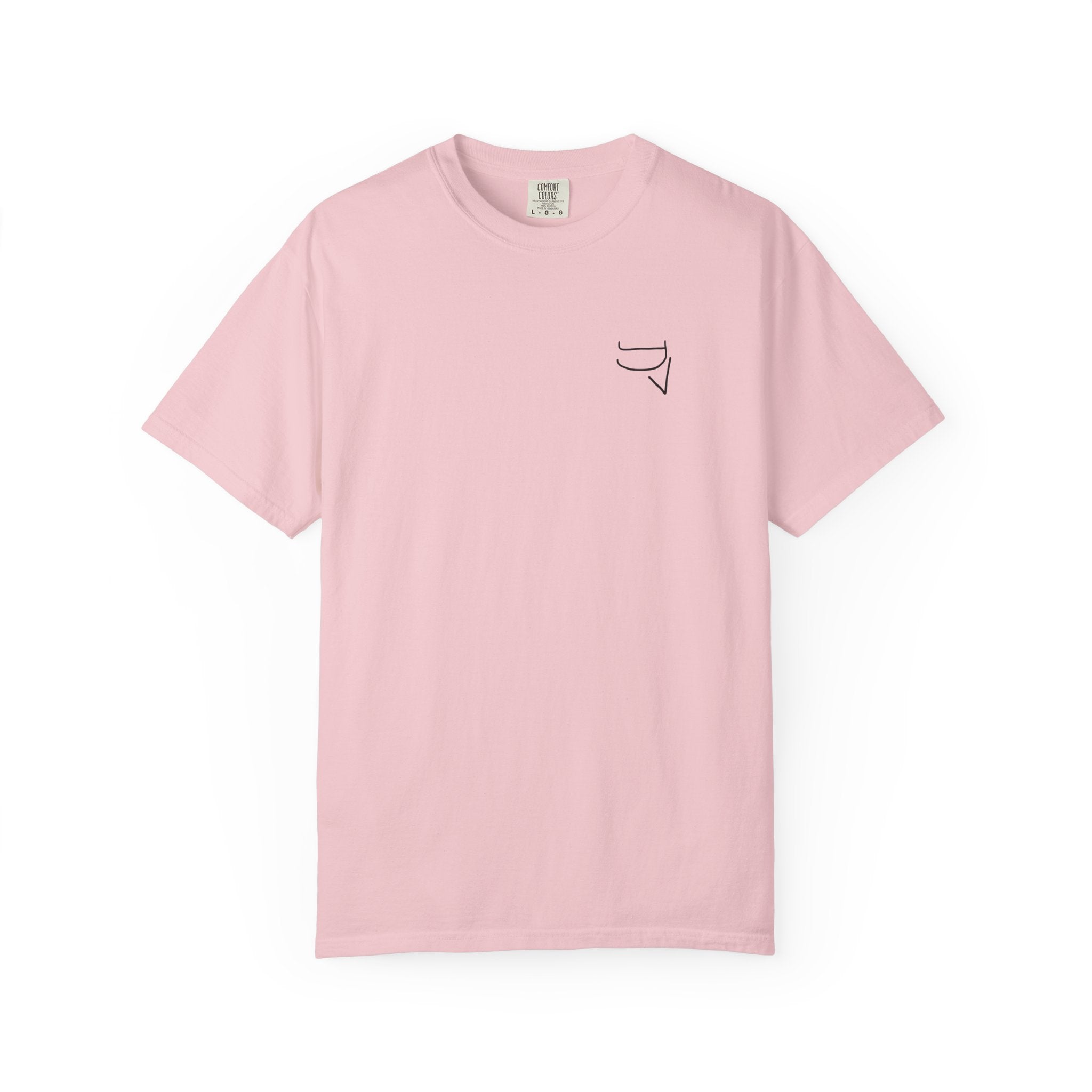 Unisex Heavy Cotton Tee — "The happiness of your life depends upon the quality of your thoughts."