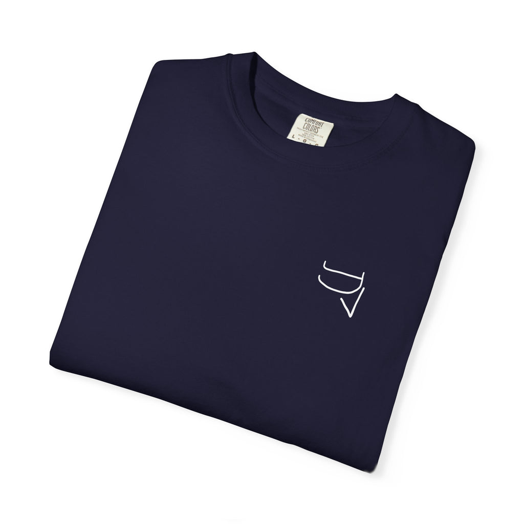 Unisex Heavy Cotton Tee — "The happiness of your life depends upon the quality of your thoughts."
