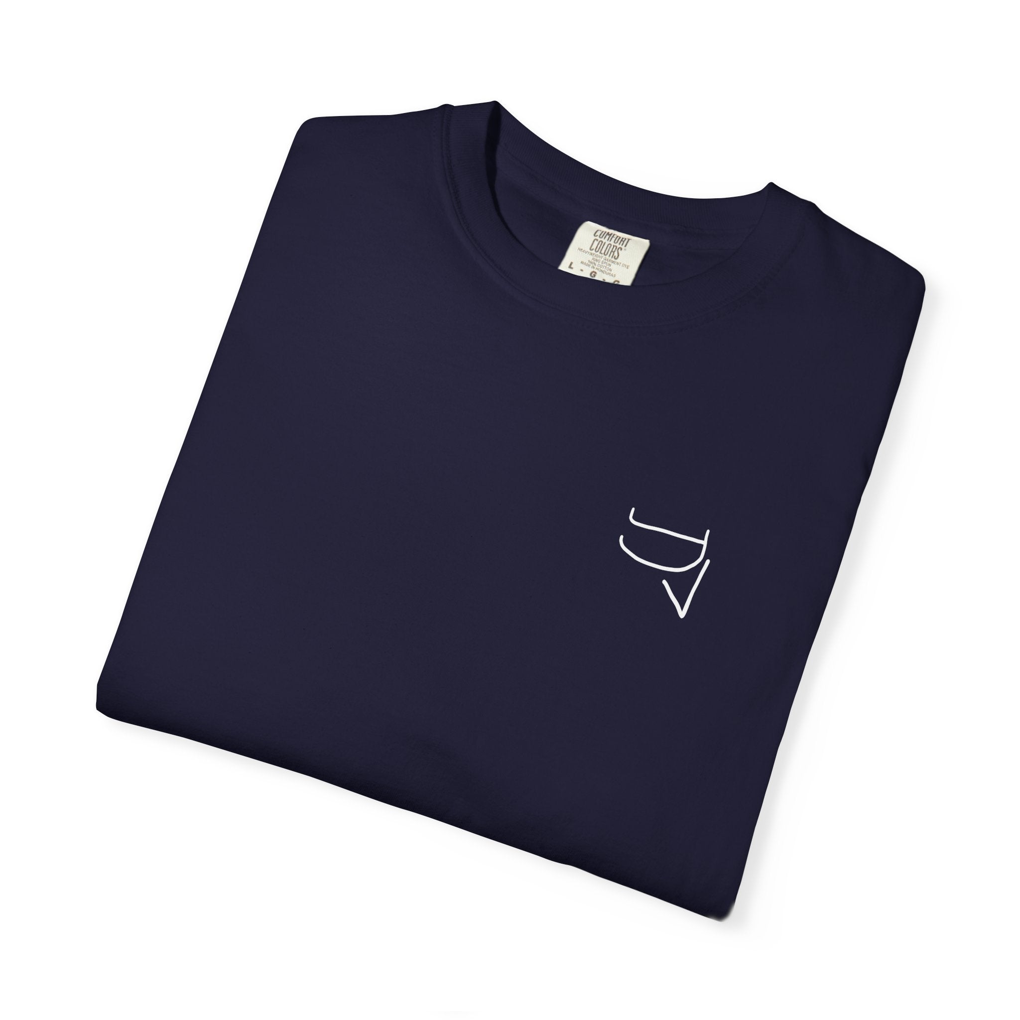 Unisex Heavy Cotton Tee — "The happiness of your life depends upon the quality of your thoughts."