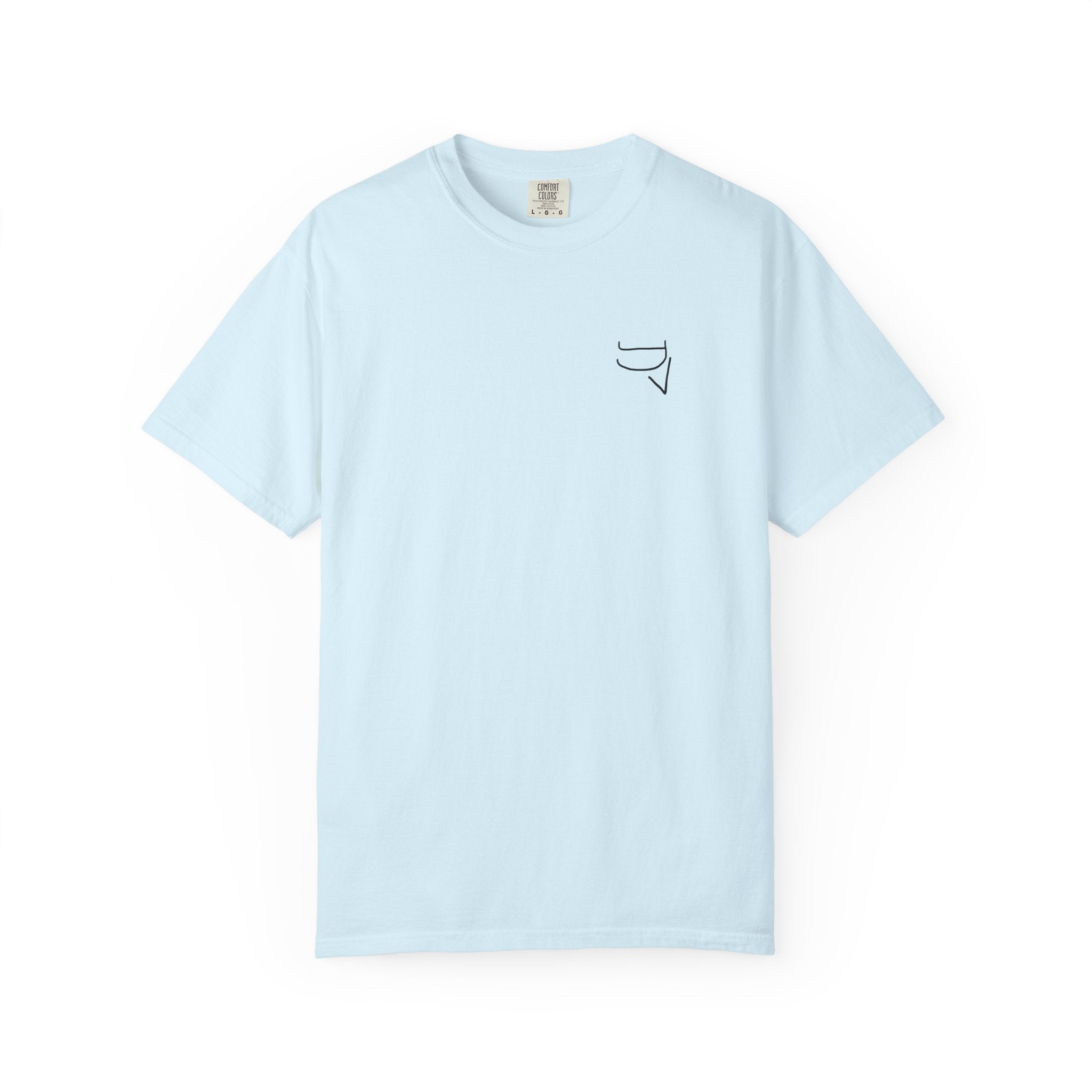 Unisex Heavy Cotton Tee — "The happiness of your life depends upon the quality of your thoughts."