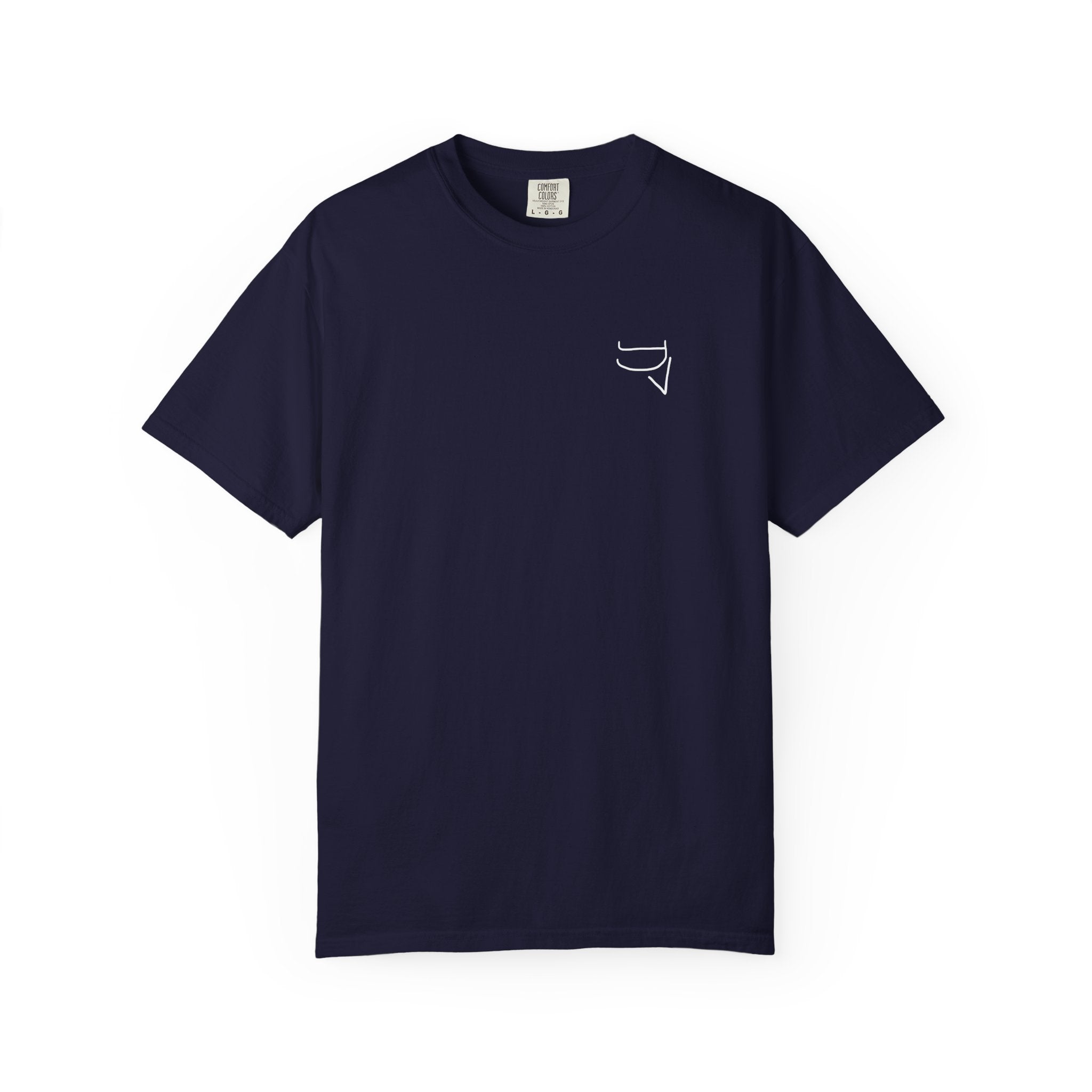 Unisex Heavy Cotton Tee — "The happiness of your life depends upon the quality of your thoughts."
