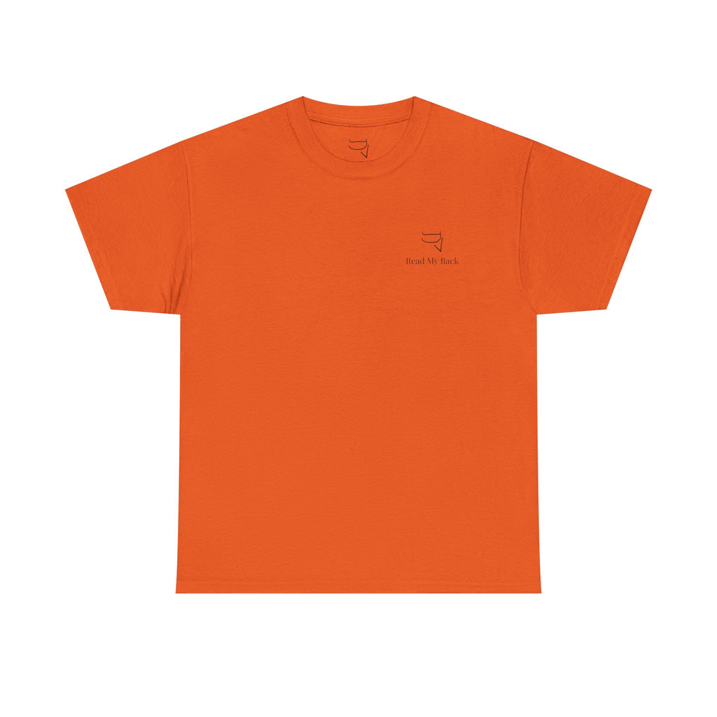 Unisex Heavy Cotton Tee — “A man is but the product of his thoughts. What he thinks, he becomes.”