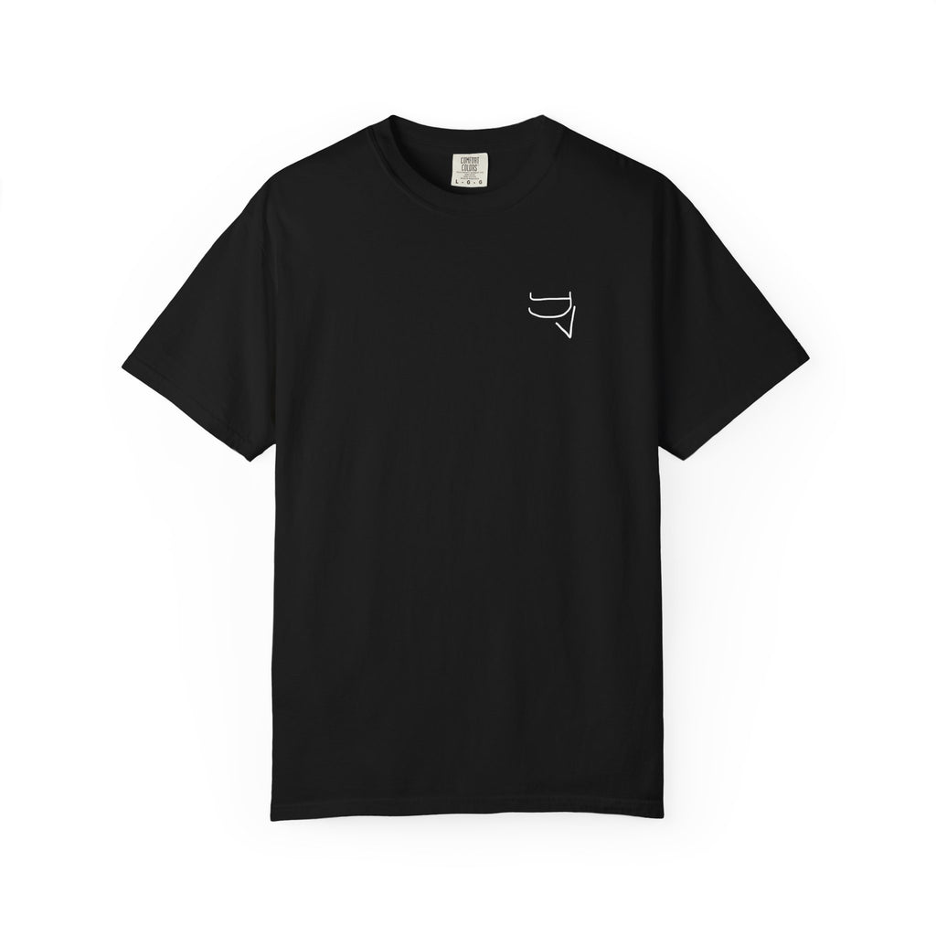 Unisex Heavy Cotton Tee — "The happiness of your life depends upon the quality of your thoughts."