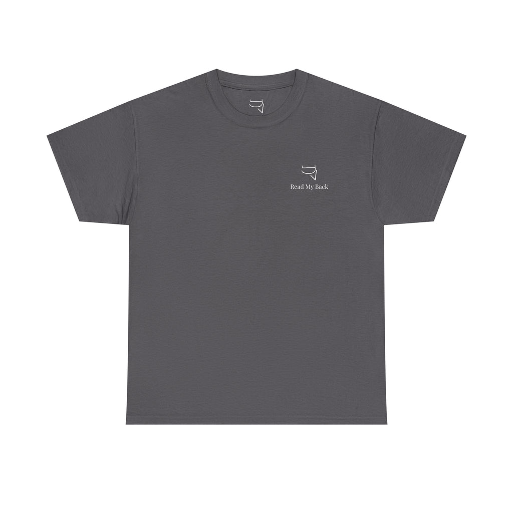 Unisex Heavy Cotton Tee — “A man is but the product of his thoughts. What he thinks, he becomes.”