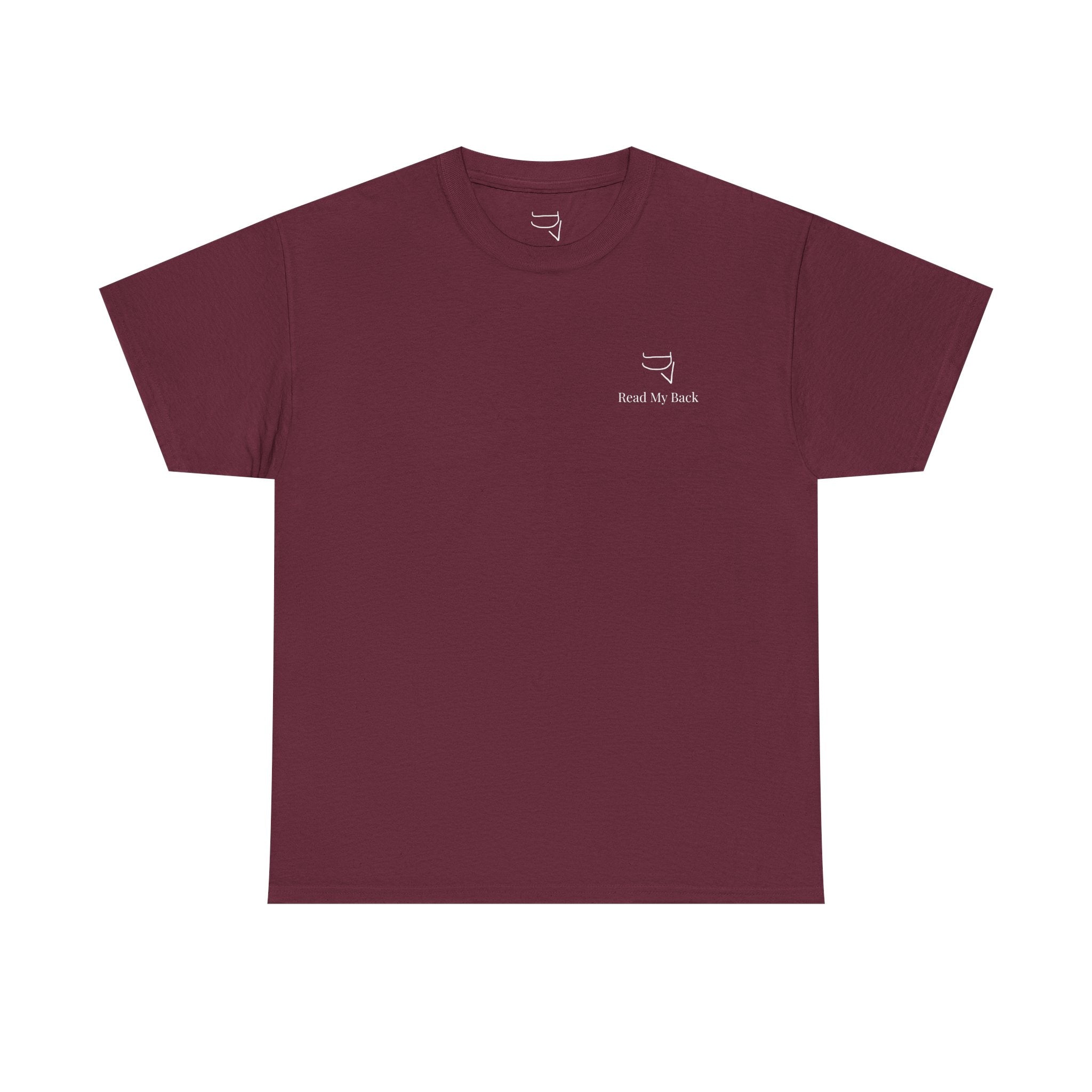 Unisex Heavy Cotton Tee — “A man is but the product of his thoughts. What he thinks, he becomes.”