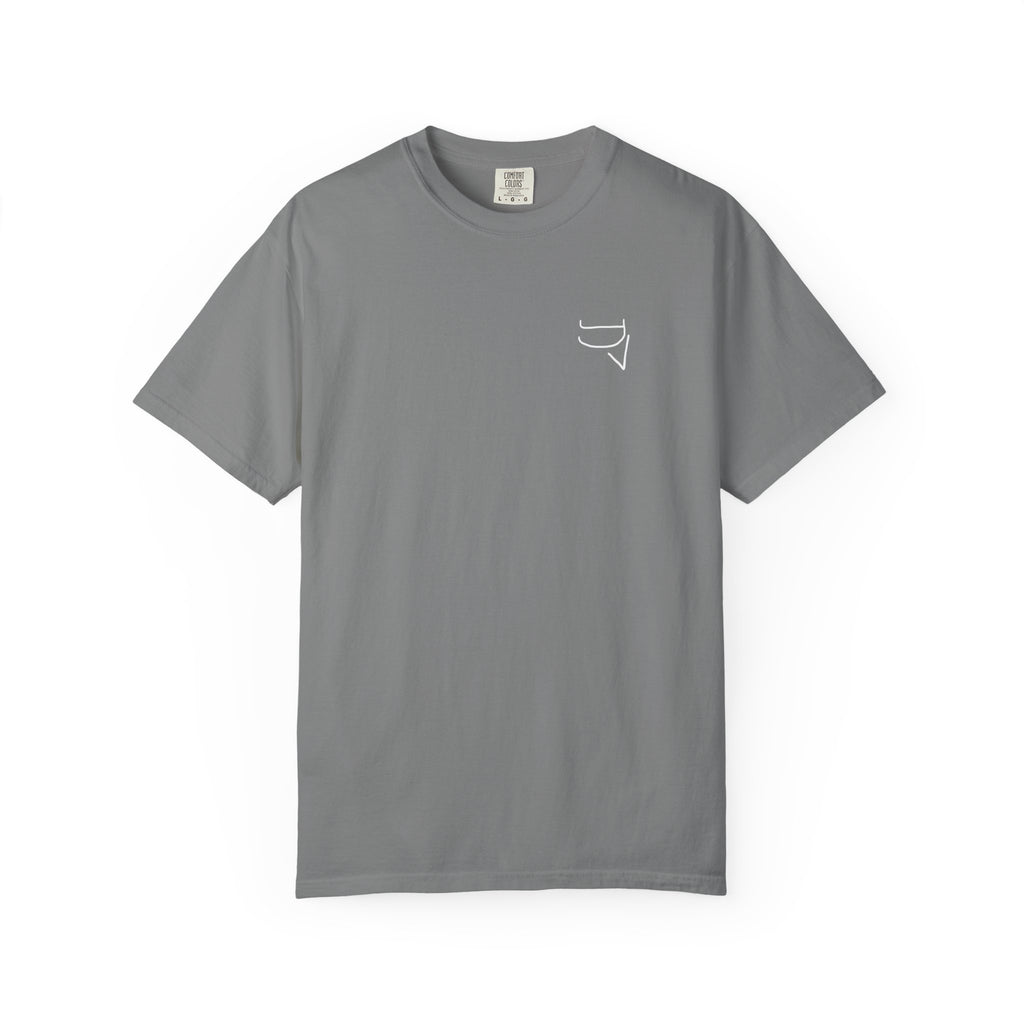 Unisex Heavy Cotton Tee — "The happiness of your life depends upon the quality of your thoughts."