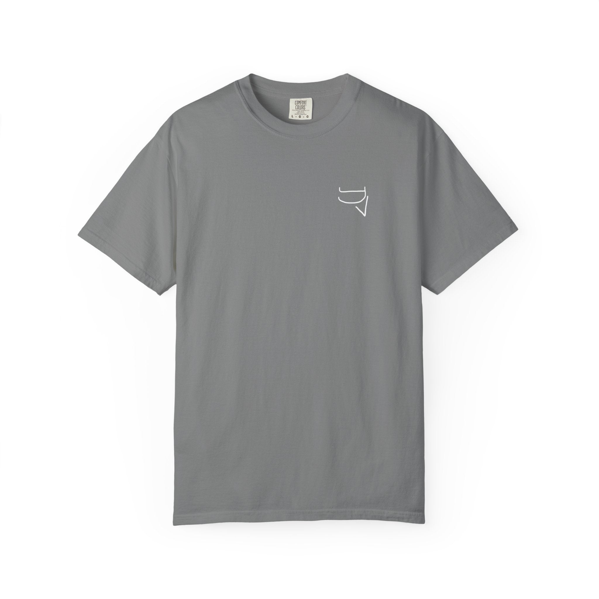 Unisex Heavy Cotton Tee — "The happiness of your life depends upon the quality of your thoughts."