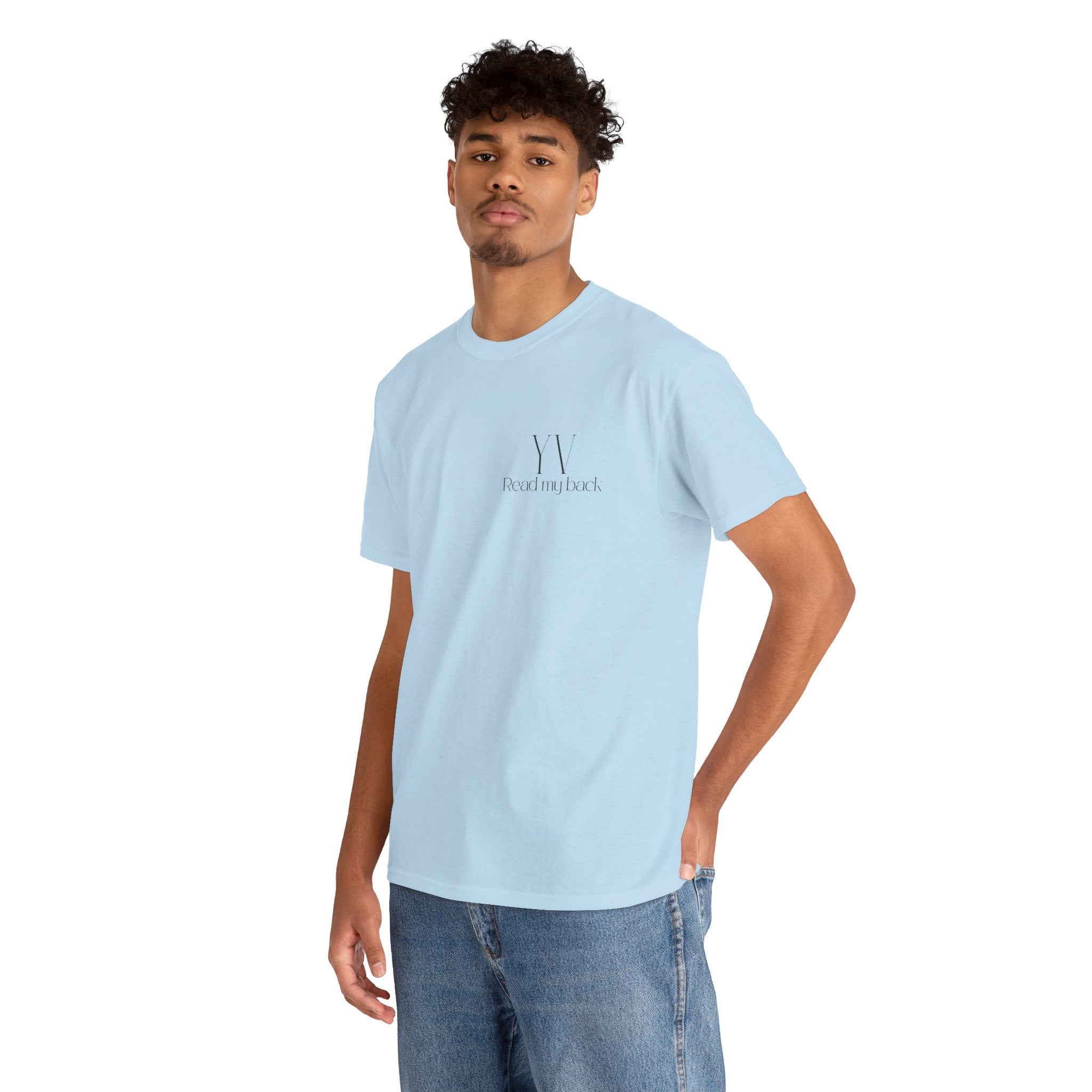 Unisex Heavy Cotton Tee — "To be yourself in a world that is constantly trying to make you something else is the greatest accomplishment.”