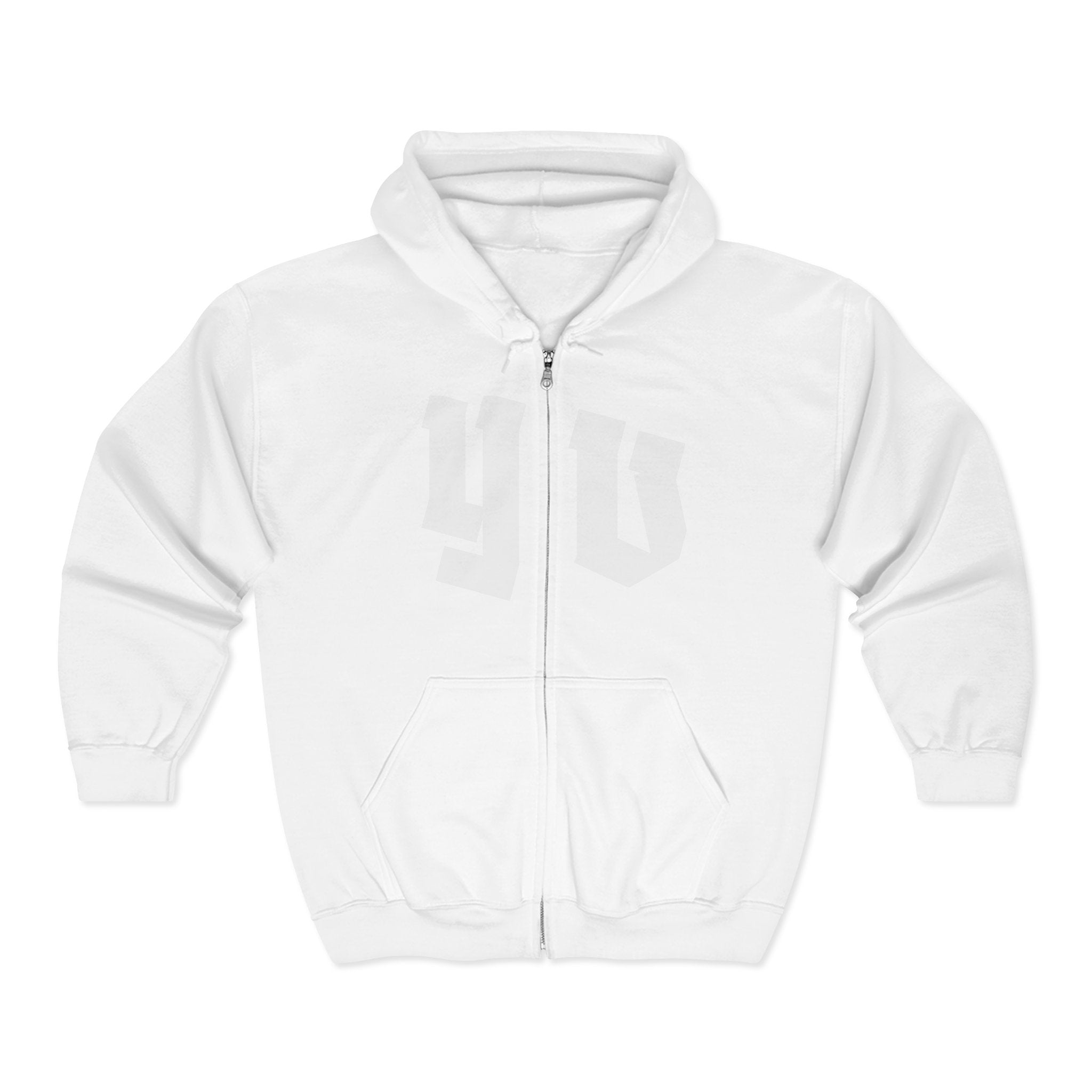 Unisex Heavy Zip Hoodie — “The fear of death follows from the fear of life. A man who lives fully is prepared to die at any time.”