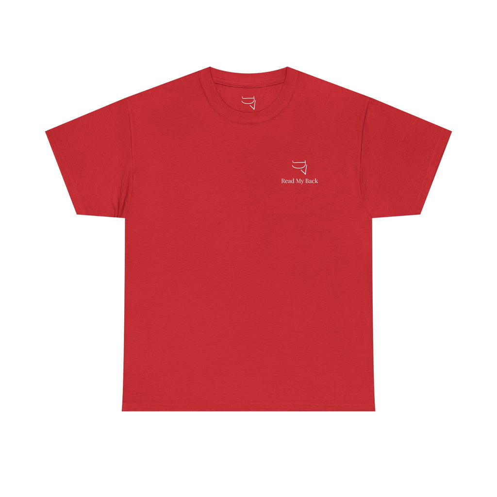 Unisex Heavy Cotton Tee — “A man is but the product of his thoughts. What he thinks, he becomes.”