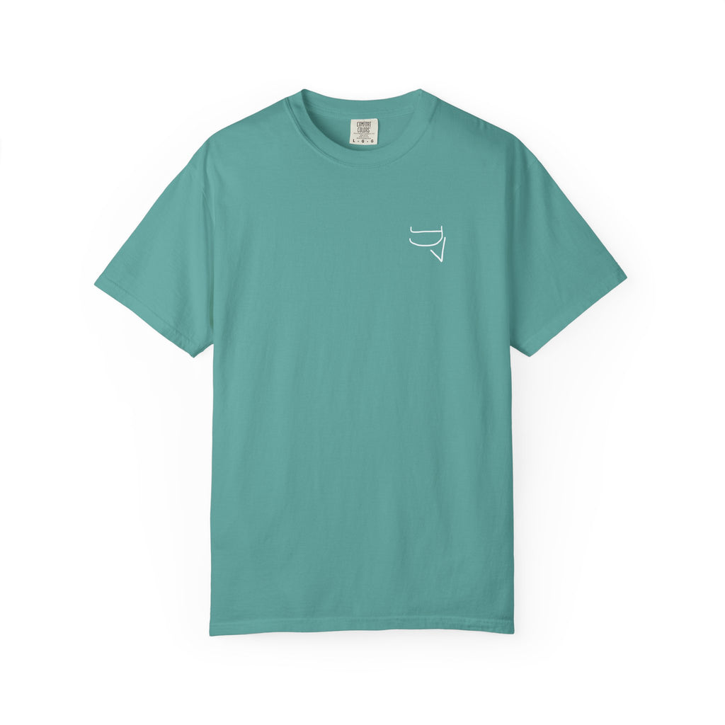 Unisex Heavy Cotton Tee — "The happiness of your life depends upon the quality of your thoughts."