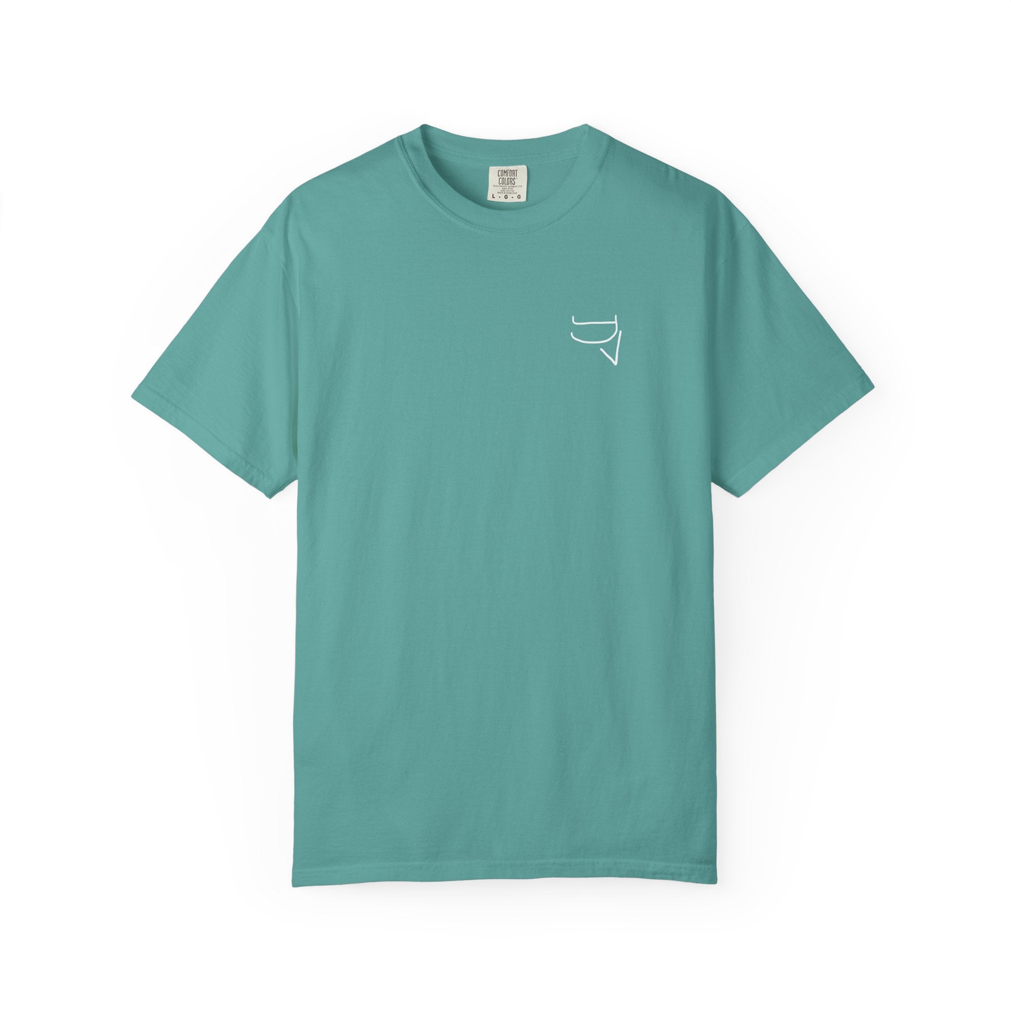 Unisex Heavy Cotton Tee — "The happiness of your life depends upon the quality of your thoughts."