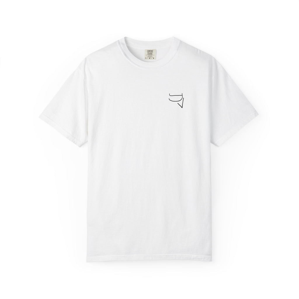 Unisex Heavy Cotton Tee — "The happiness of your life depends upon the quality of your thoughts."
