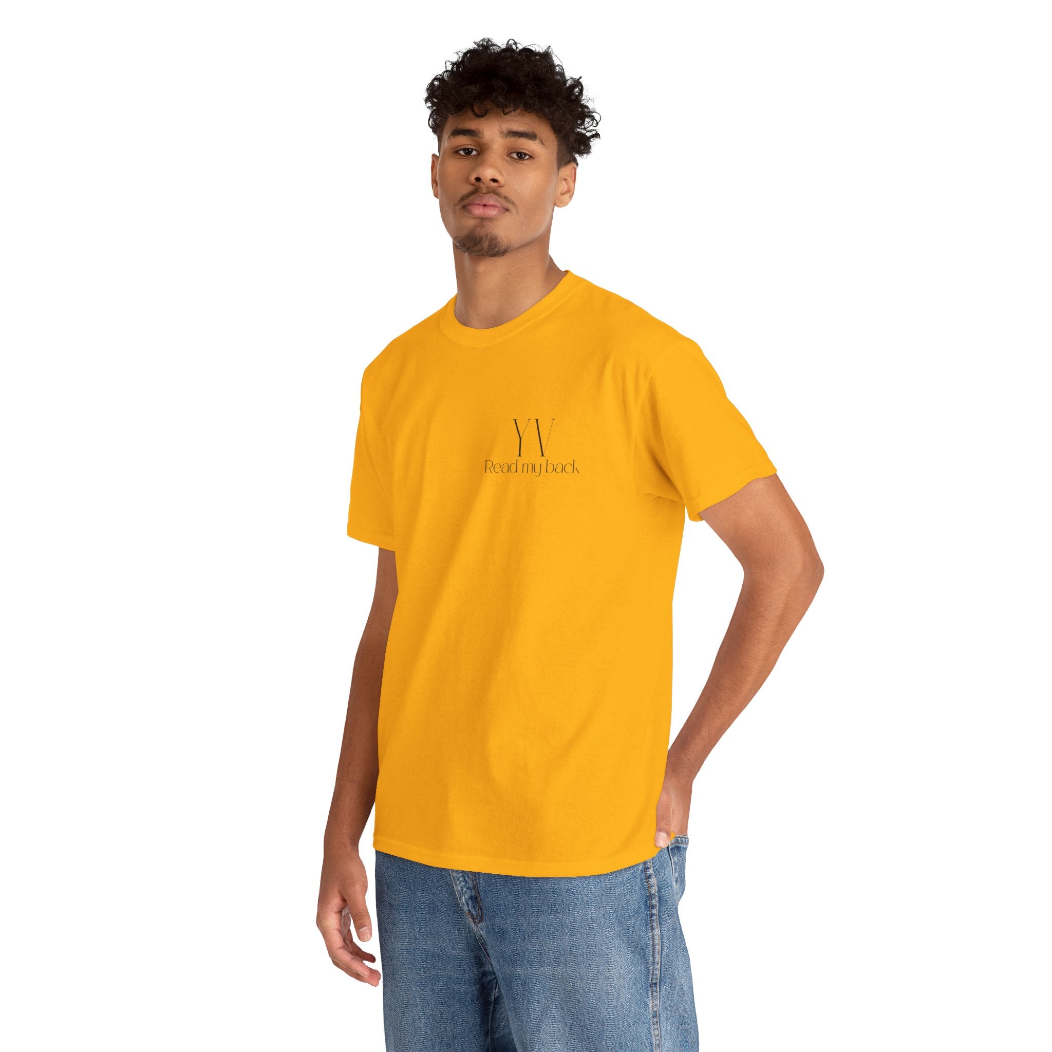 Unisex Heavy Cotton Tee — "To be yourself in a world that is constantly trying to make you something else is the greatest accomplishment.”