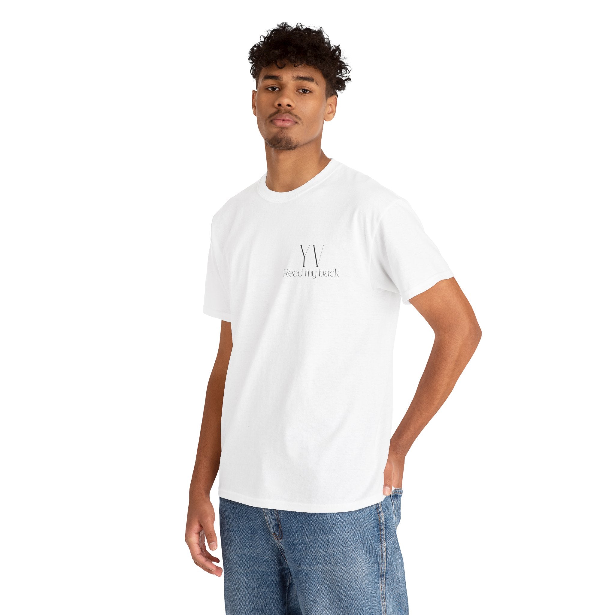 Unisex Heavy Cotton Tee — "To be yourself in a world that is constantly trying to make you something else is the greatest accomplishment.”