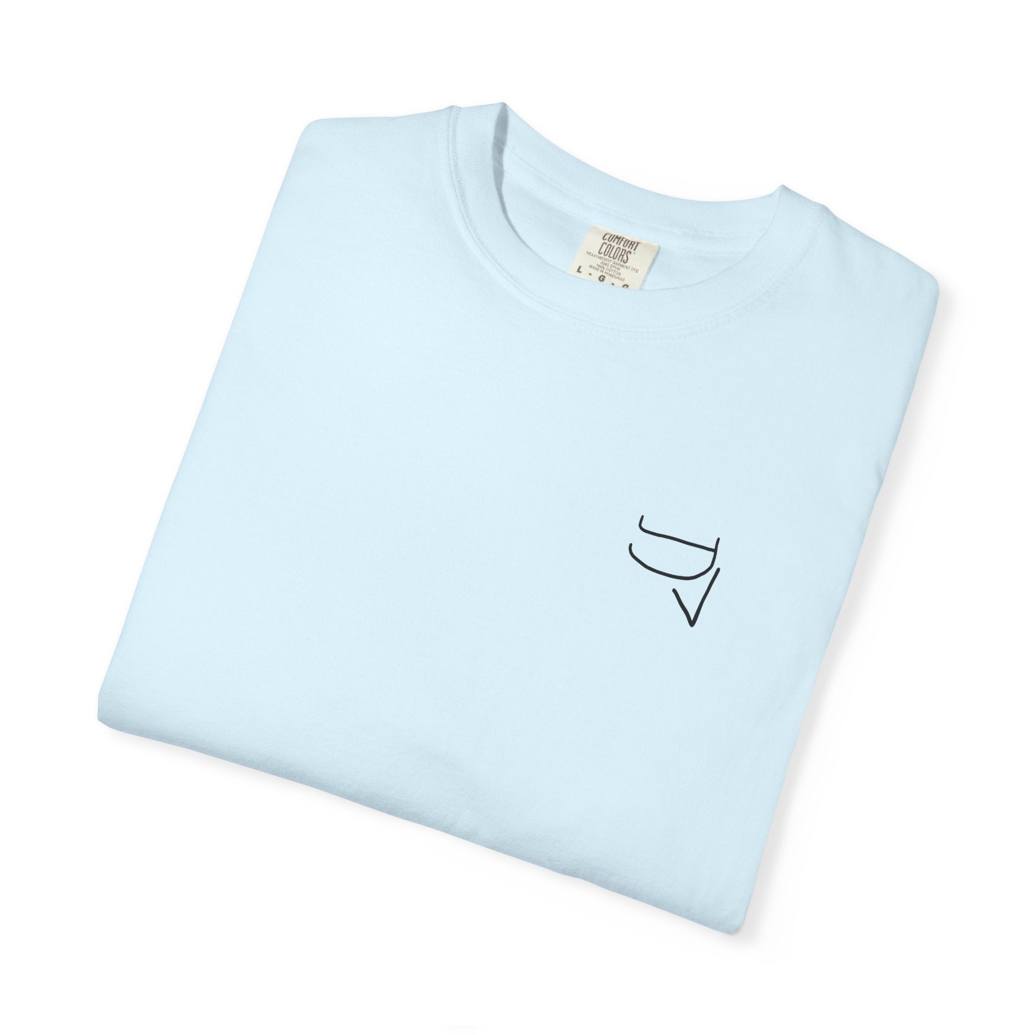 Unisex Heavy Cotton Tee — "The happiness of your life depends upon the quality of your thoughts."