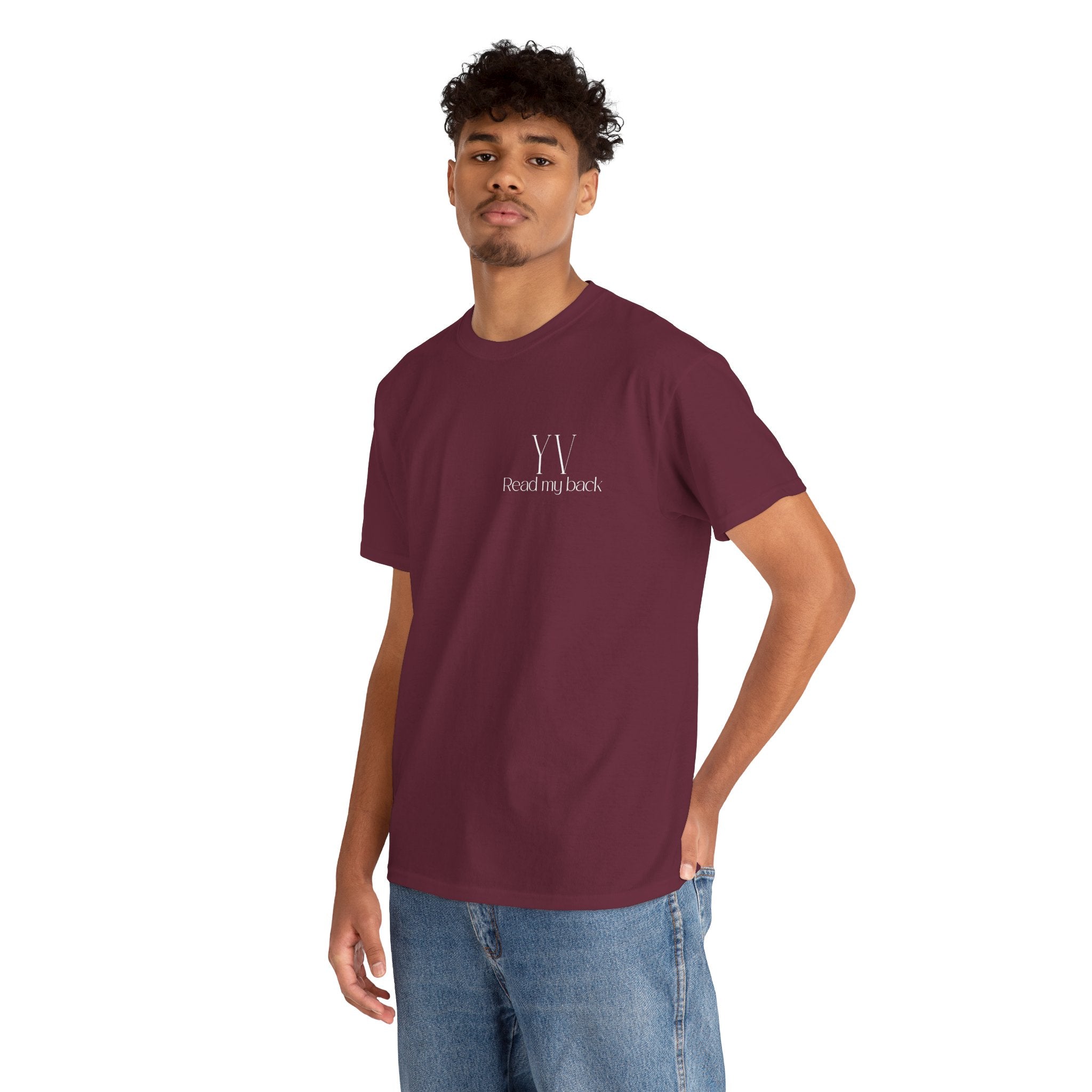 Unisex Heavy Cotton Tee — "To be yourself in a world that is constantly trying to make you something else is the greatest accomplishment.”