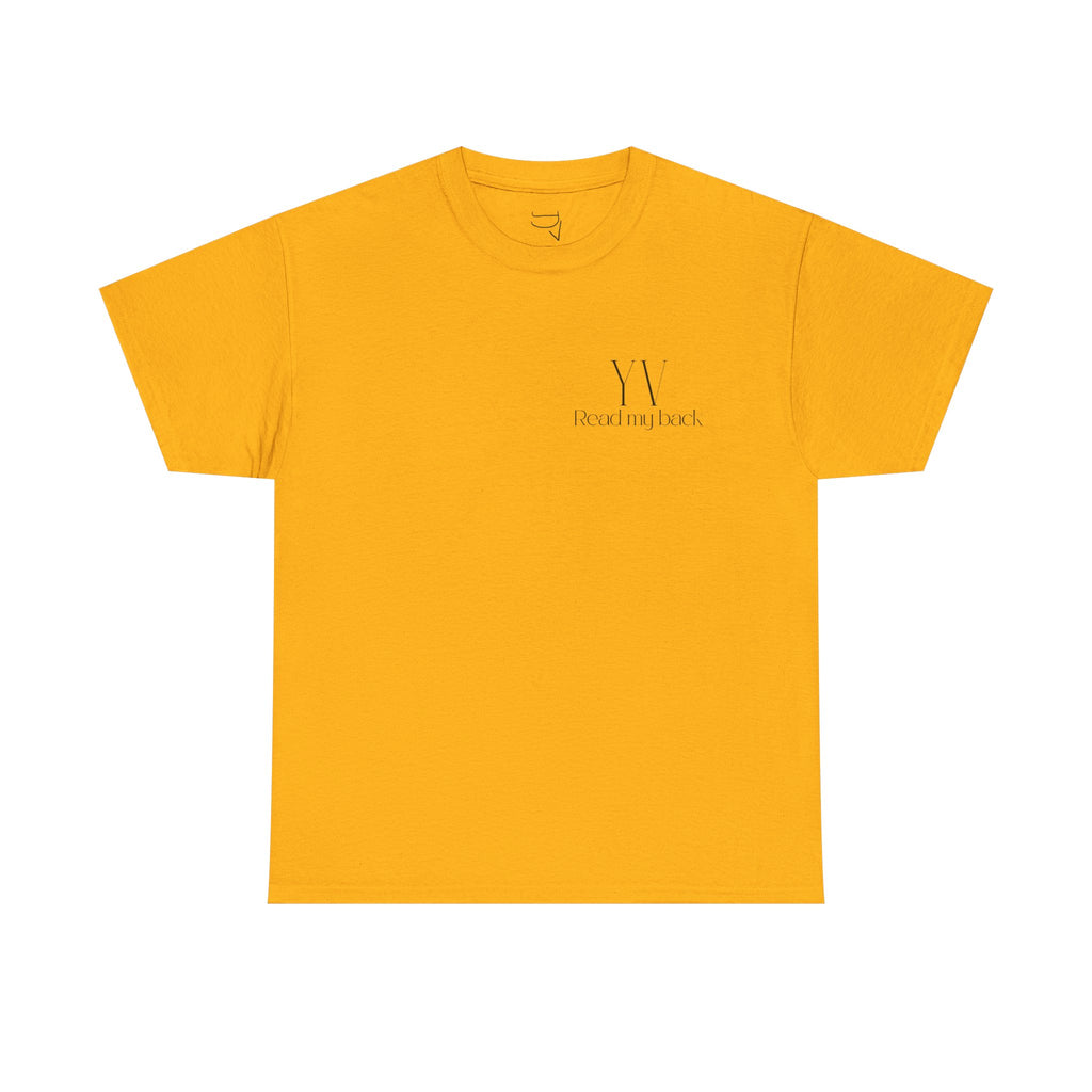 Unisex Heavy Cotton Tee — "To be yourself in a world that is constantly trying to make you something else is the greatest accomplishment.”