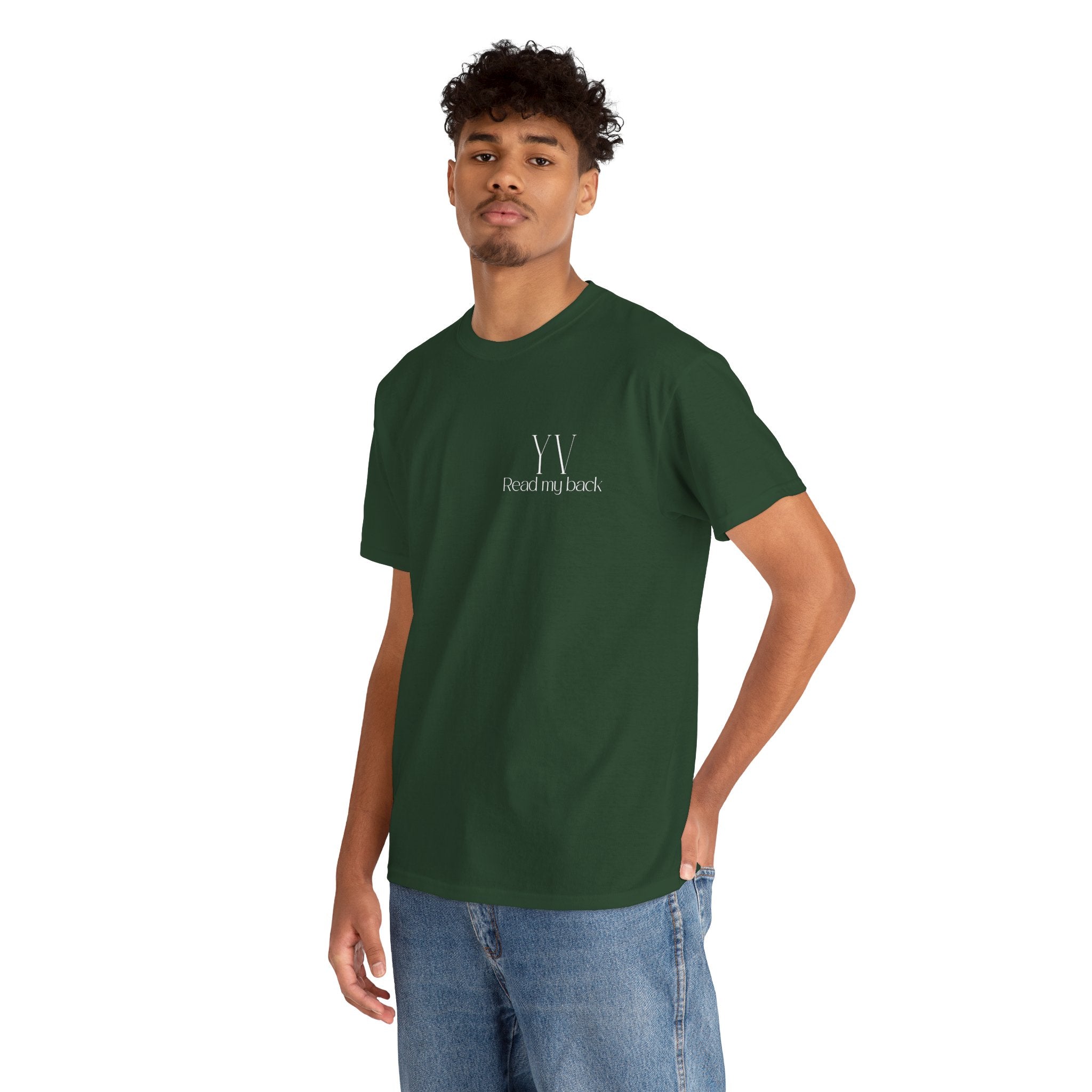 Unisex Heavy Cotton Tee — "To be yourself in a world that is constantly trying to make you something else is the greatest accomplishment.”
