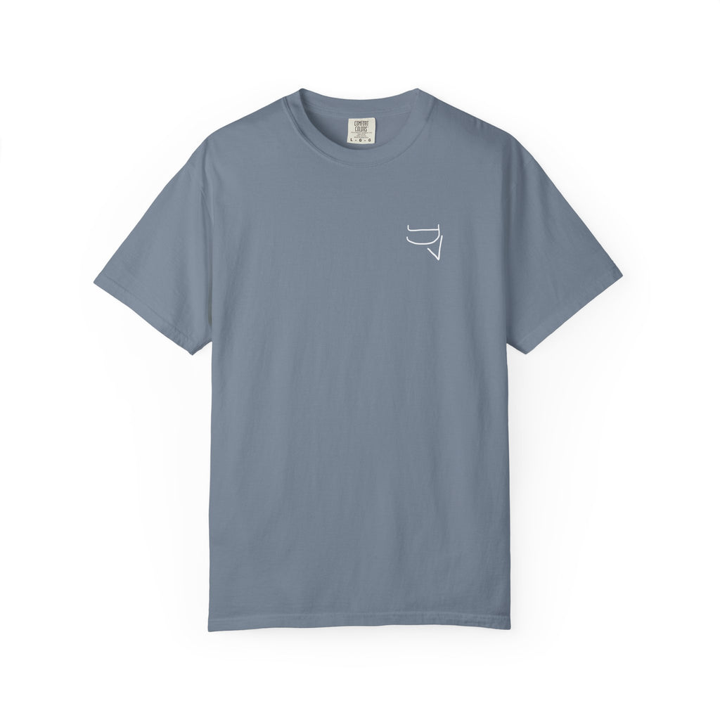 Unisex Heavy Cotton Tee — "The happiness of your life depends upon the quality of your thoughts."