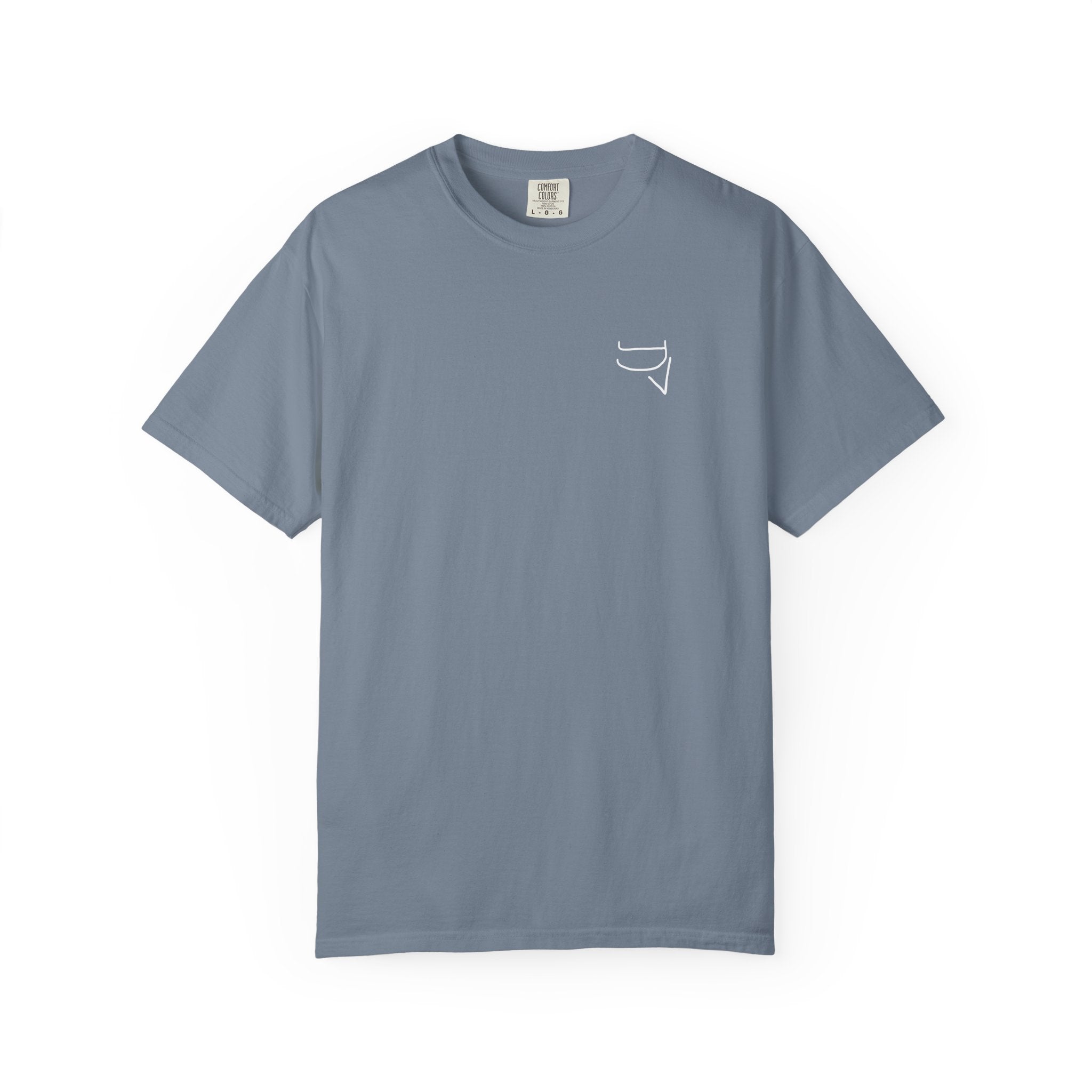 Unisex Heavy Cotton Tee — "The happiness of your life depends upon the quality of your thoughts."