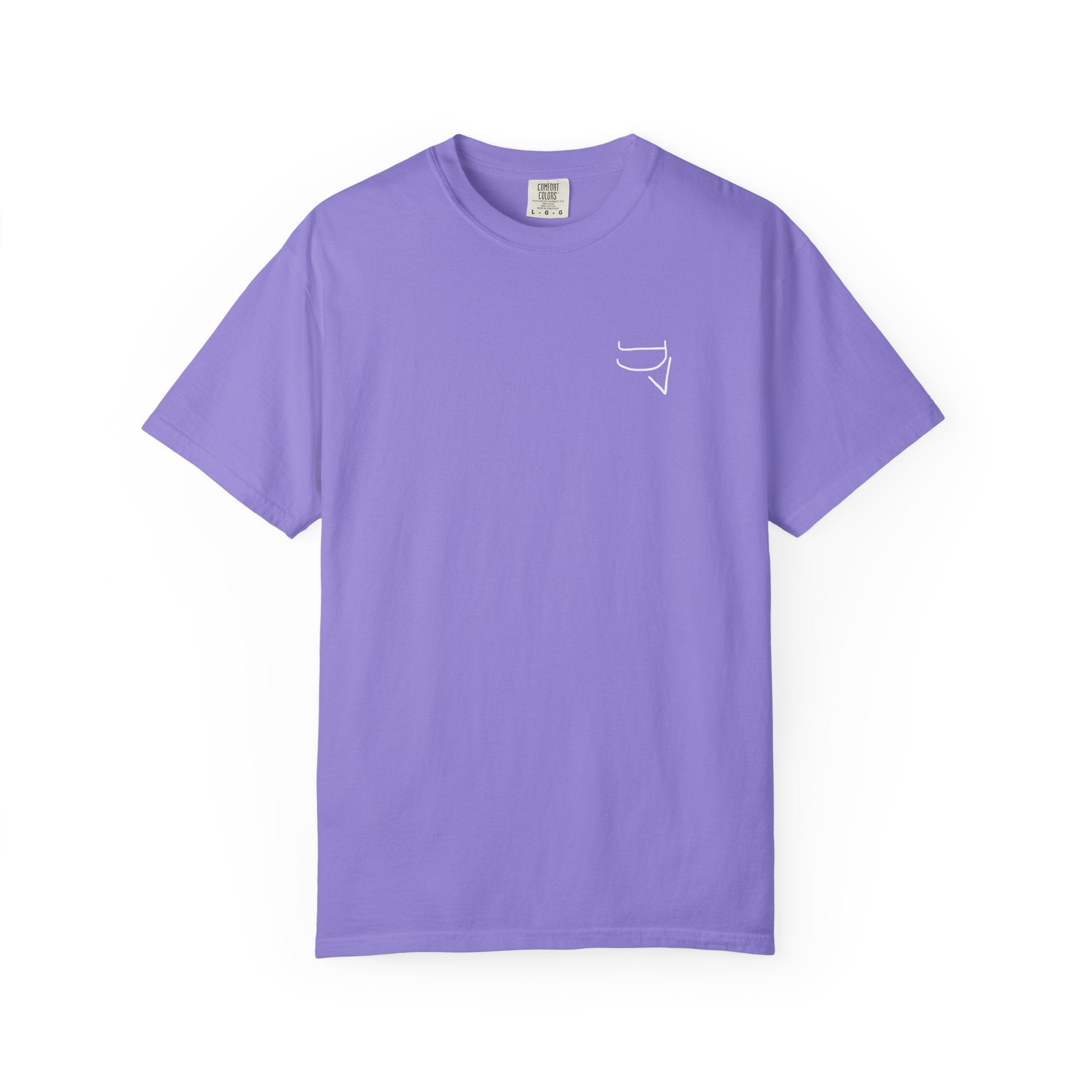 Unisex Heavy Cotton Tee — "The happiness of your life depends upon the quality of your thoughts."