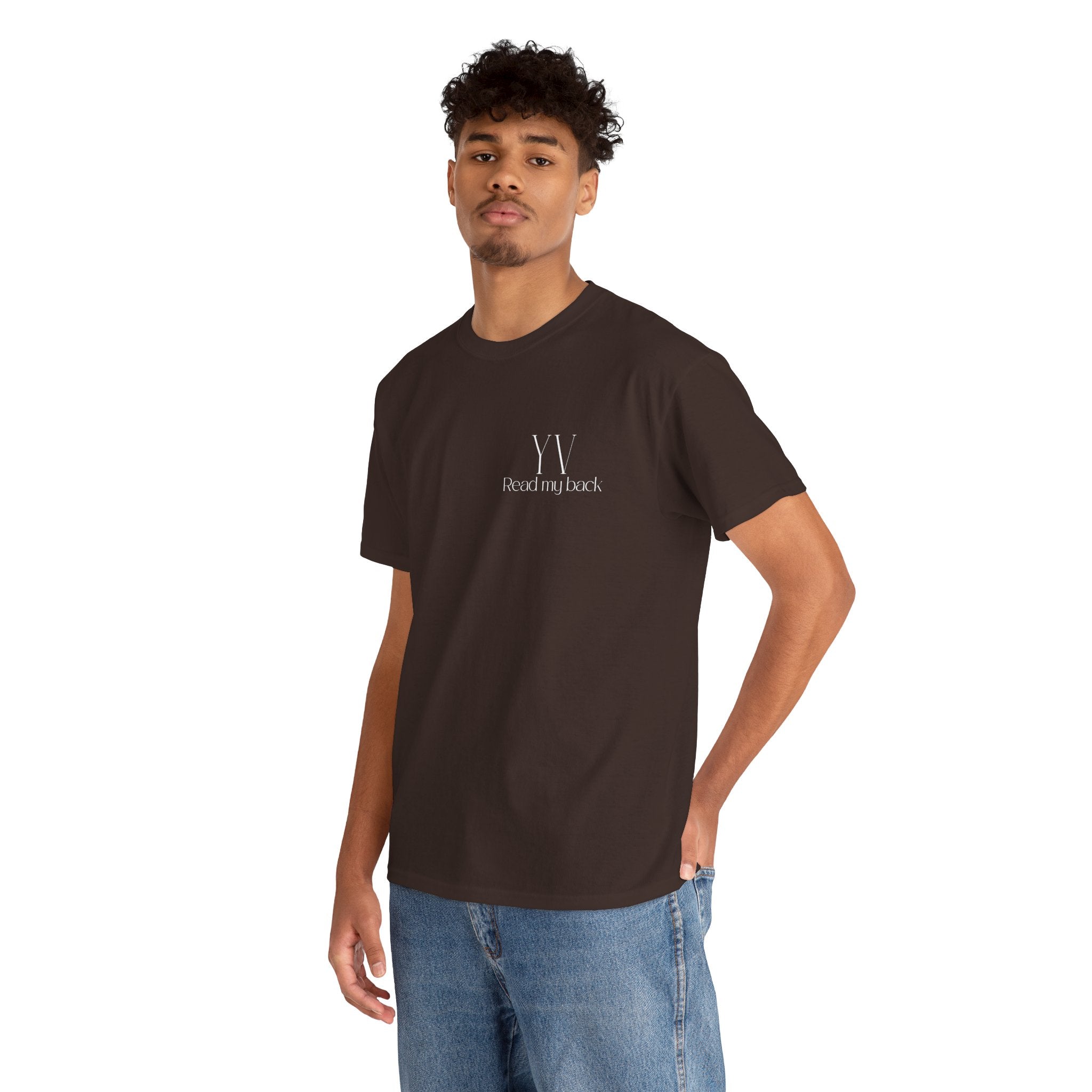 Unisex Heavy Cotton Tee — "To be yourself in a world that is constantly trying to make you something else is the greatest accomplishment.”