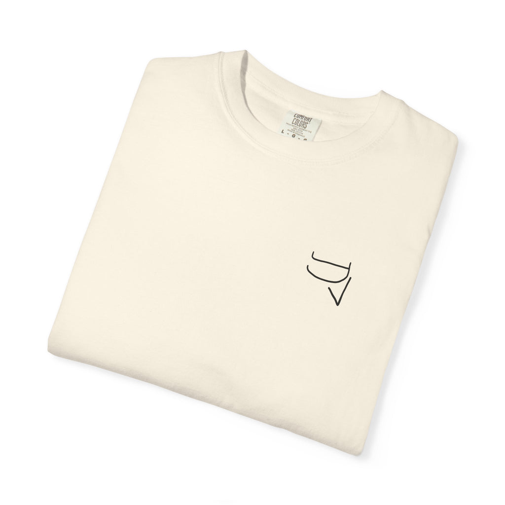 Unisex Heavy Cotton Tee — "The happiness of your life depends upon the quality of your thoughts."