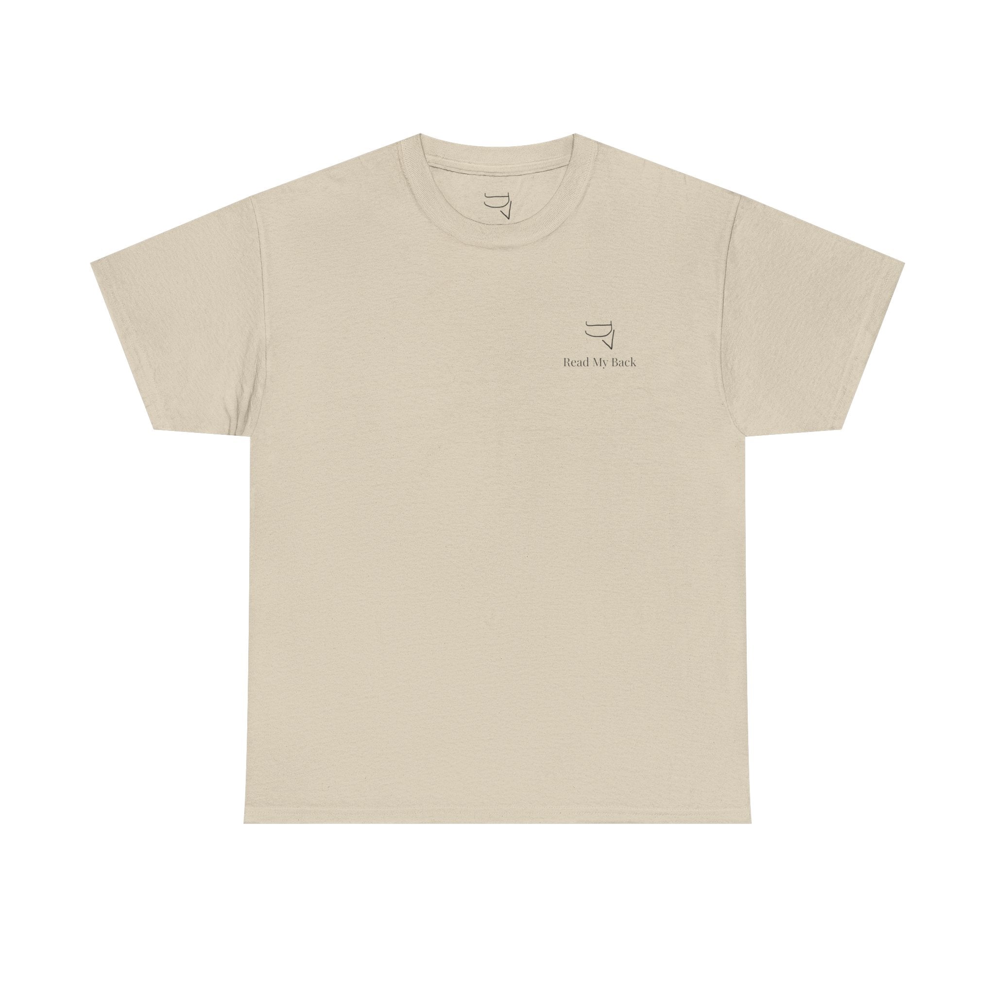 Unisex Heavy Cotton Tee — “A man is but the product of his thoughts. What he thinks, he becomes.”