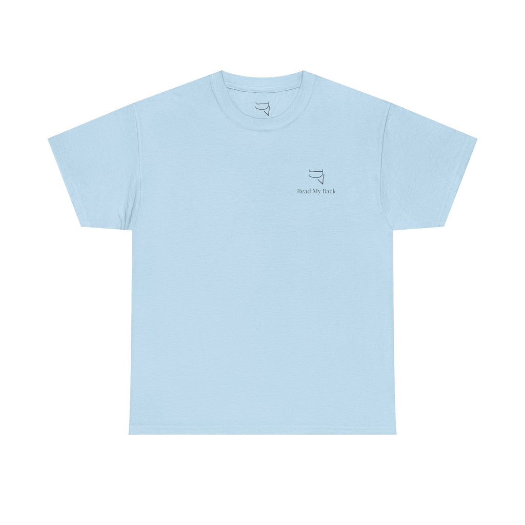Unisex Heavy Cotton Tee — “A man is but the product of his thoughts. What he thinks, he becomes.”