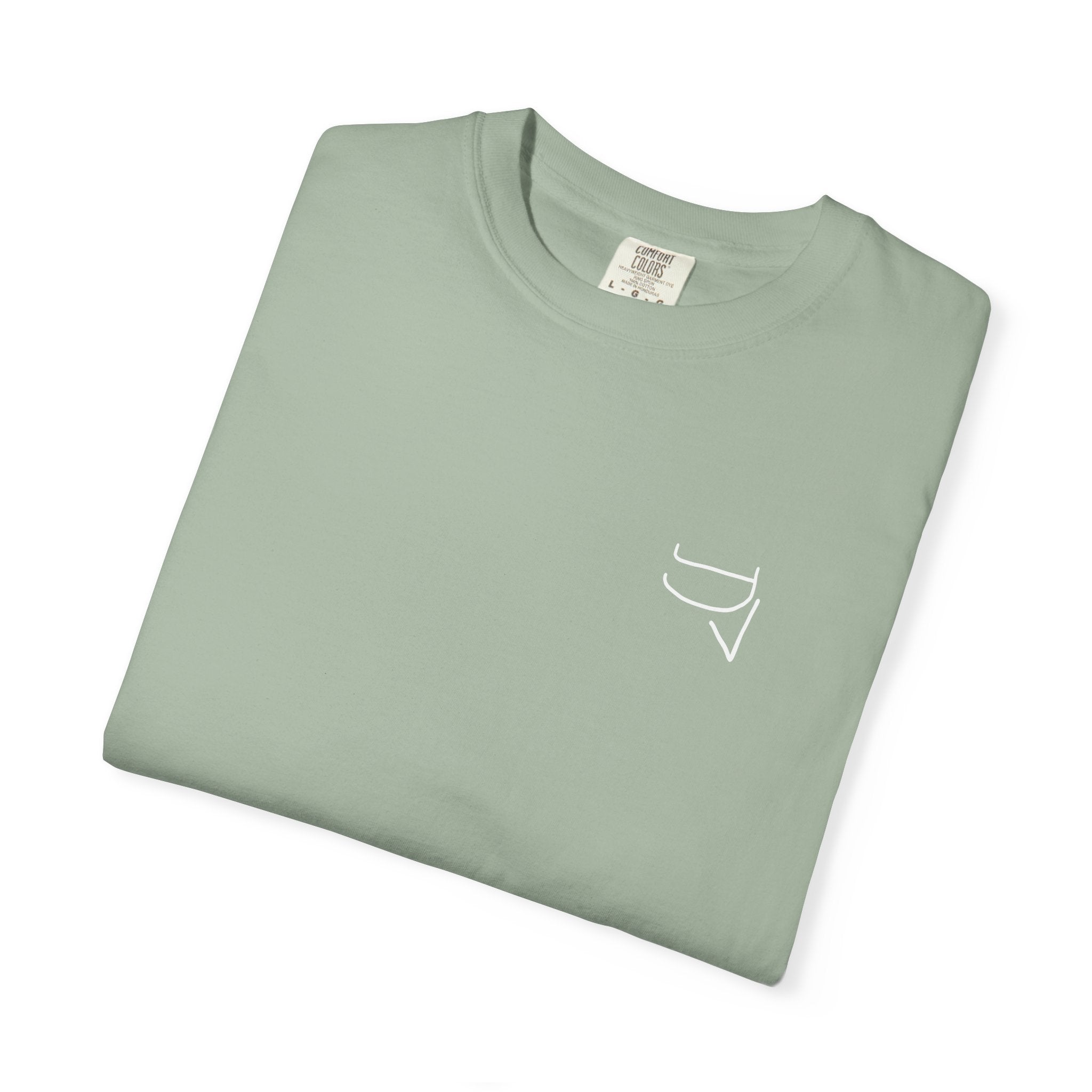 Unisex Heavy Cotton Tee — "The happiness of your life depends upon the quality of your thoughts."