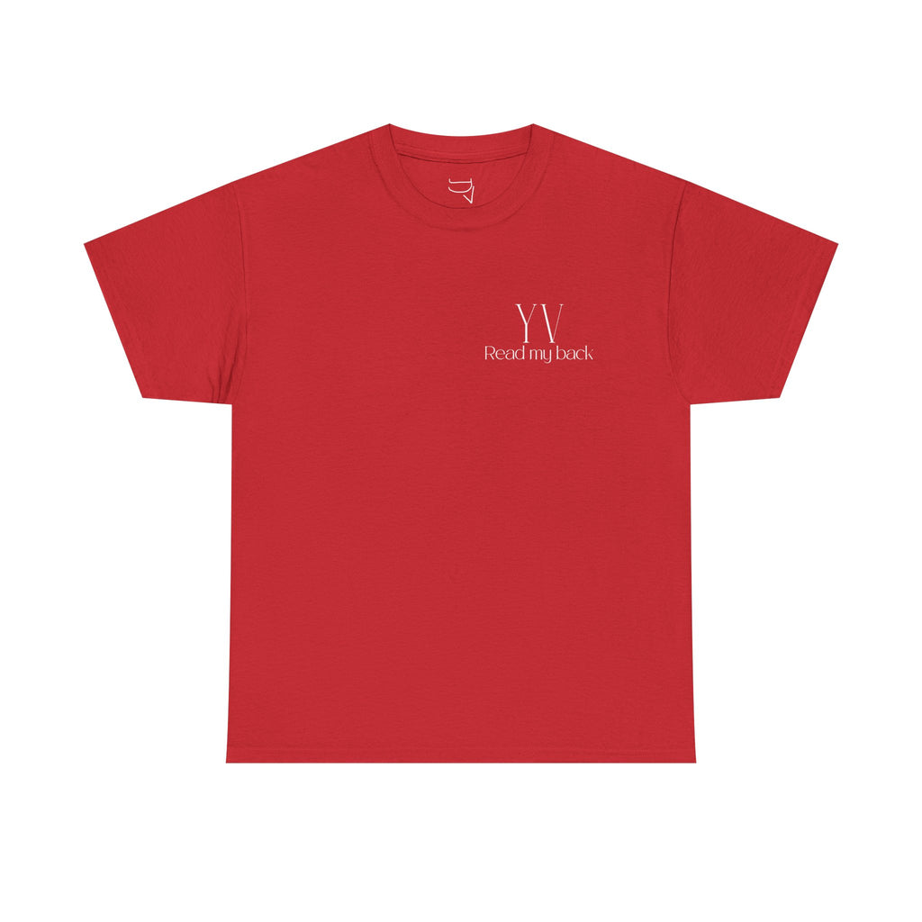 Unisex Heavy Cotton Tee — "To be yourself in a world that is constantly trying to make you something else is the greatest accomplishment.”