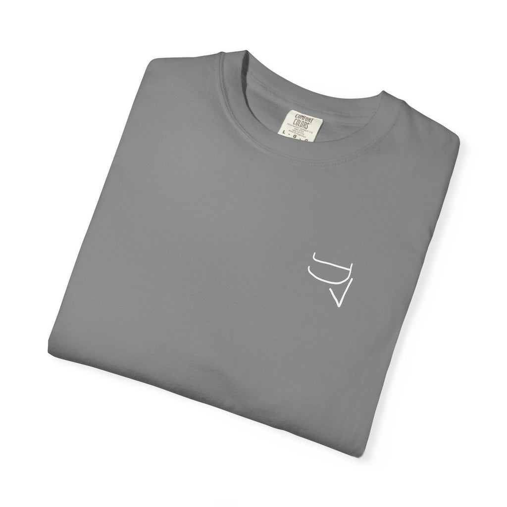 Unisex Heavy Cotton Tee — "The happiness of your life depends upon the quality of your thoughts."
