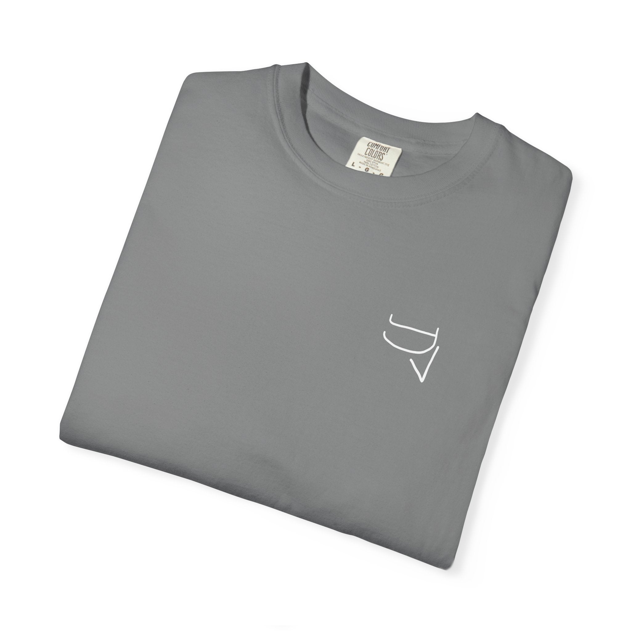 Unisex Heavy Cotton Tee — "The happiness of your life depends upon the quality of your thoughts."