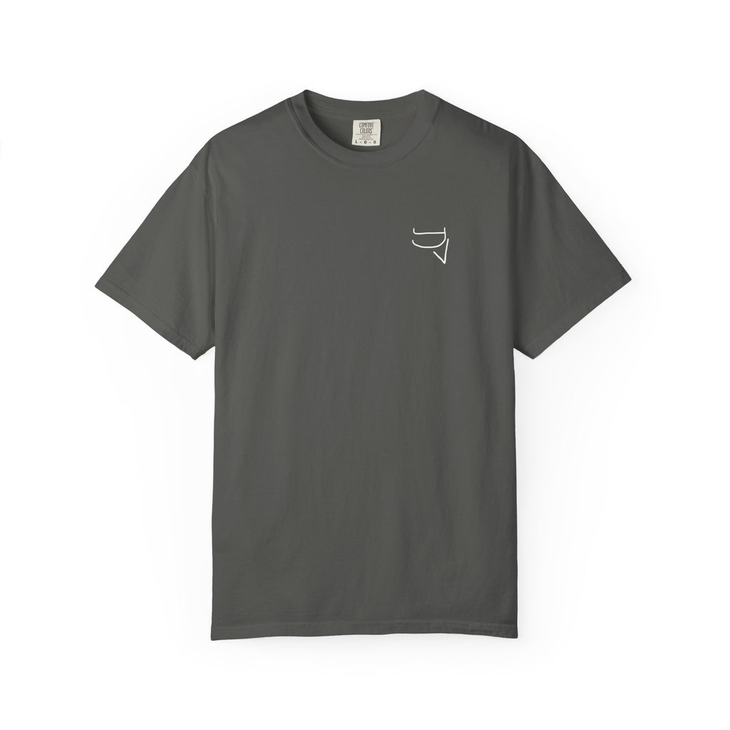 Unisex Heavy Cotton Tee — "The happiness of your life depends upon the quality of your thoughts."