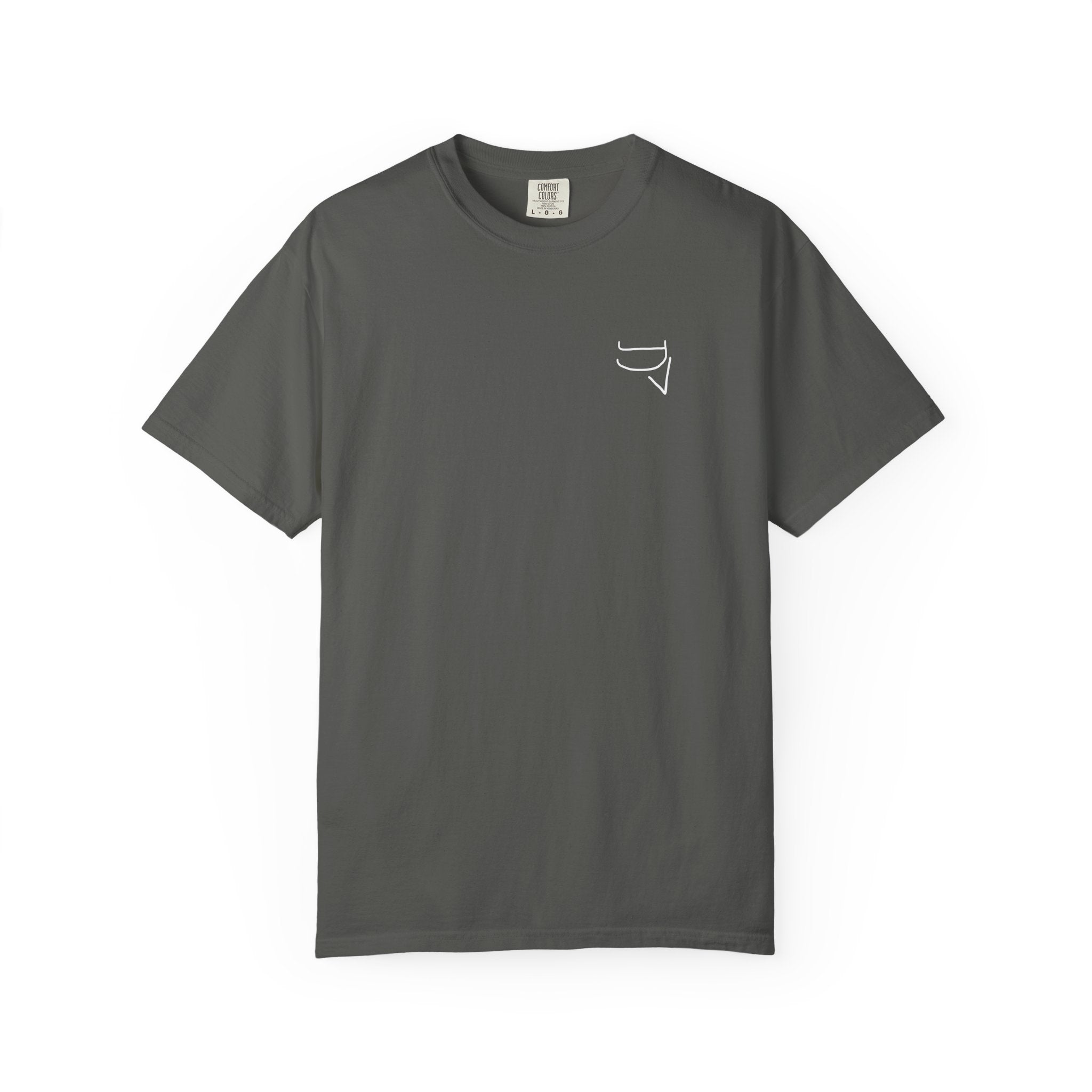 Unisex Heavy Cotton Tee — "The happiness of your life depends upon the quality of your thoughts."