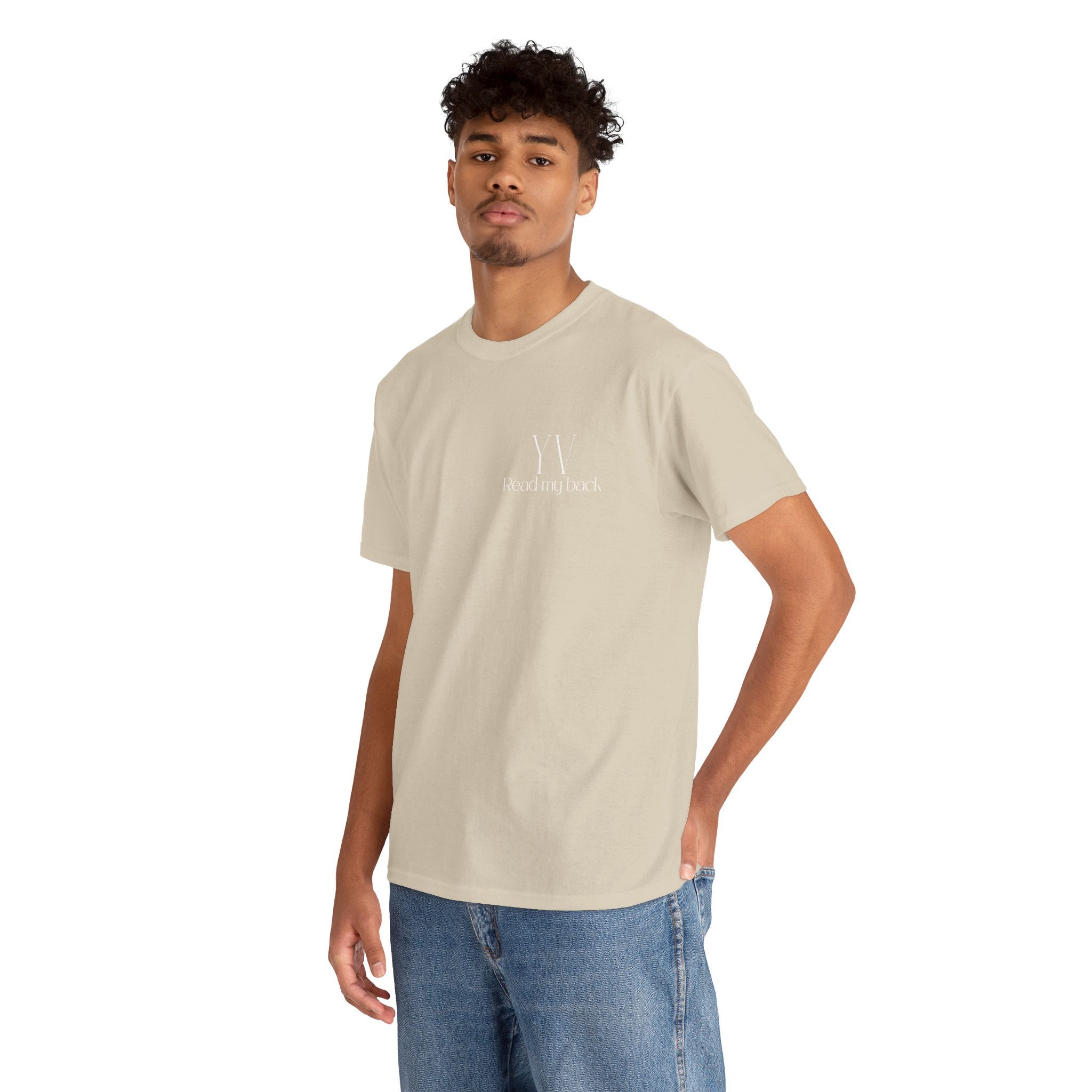 Unisex Heavy Cotton Tee — "To be yourself in a world that is constantly trying to make you something else is the greatest accomplishment.”