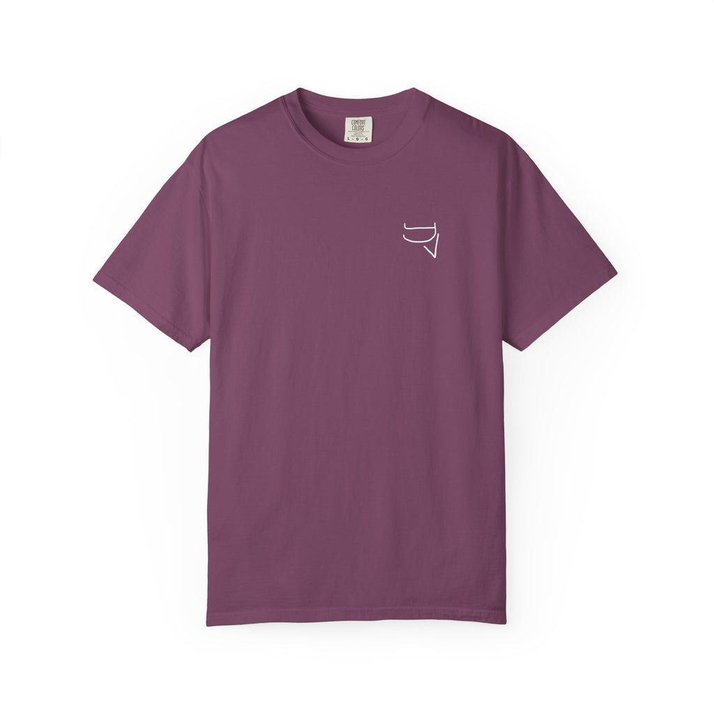 Unisex Heavy Cotton Tee — "The happiness of your life depends upon the quality of your thoughts."