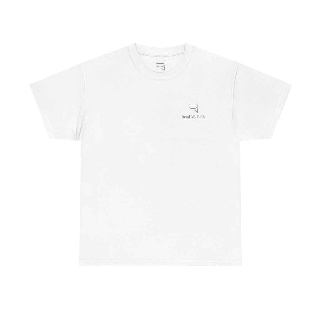 Unisex Heavy Cotton Tee — “A man is but the product of his thoughts. What he thinks, he becomes.”