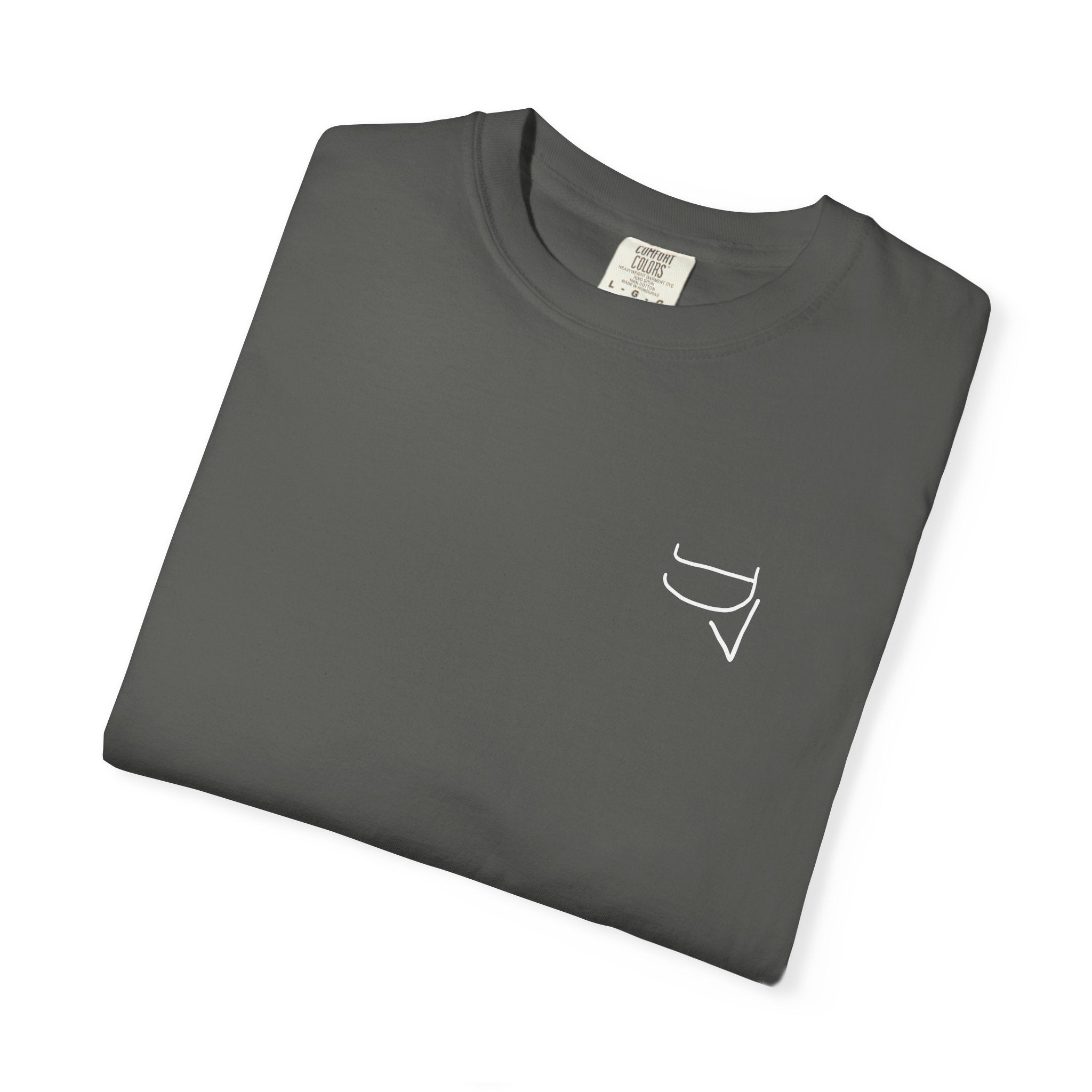Unisex Heavy Cotton Tee — "The happiness of your life depends upon the quality of your thoughts."