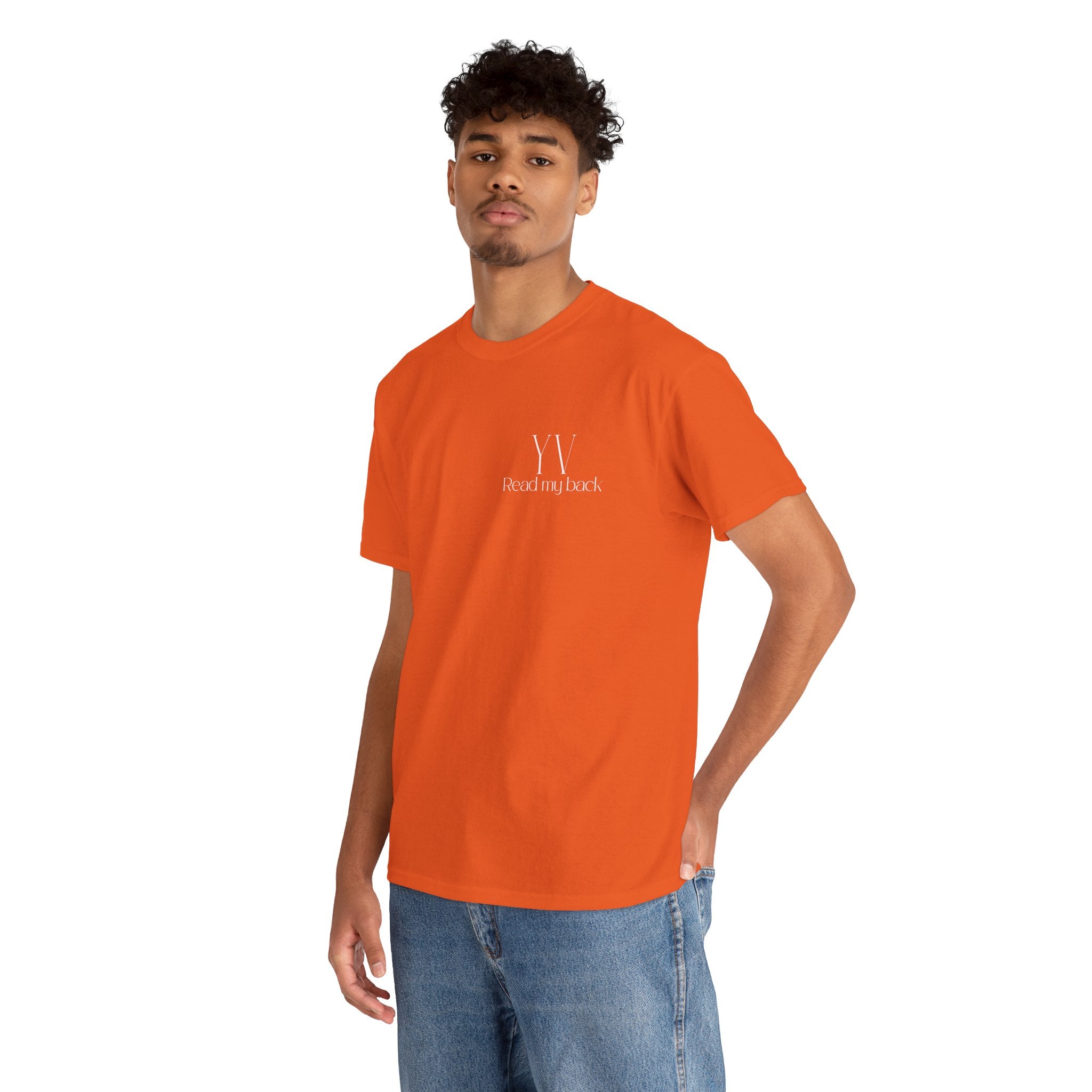 Unisex Heavy Cotton Tee — "To be yourself in a world that is constantly trying to make you something else is the greatest accomplishment.”