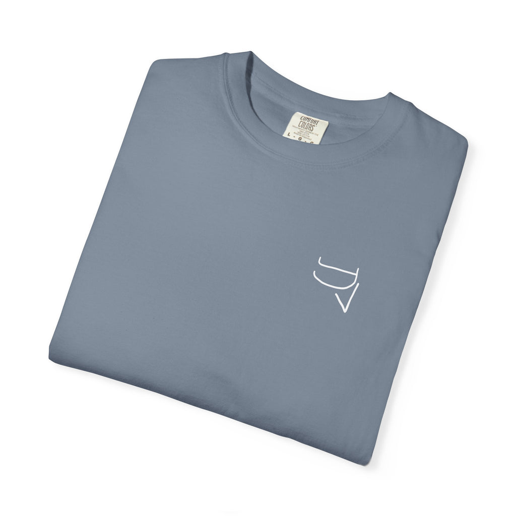 Unisex Heavy Cotton Tee — "The happiness of your life depends upon the quality of your thoughts."